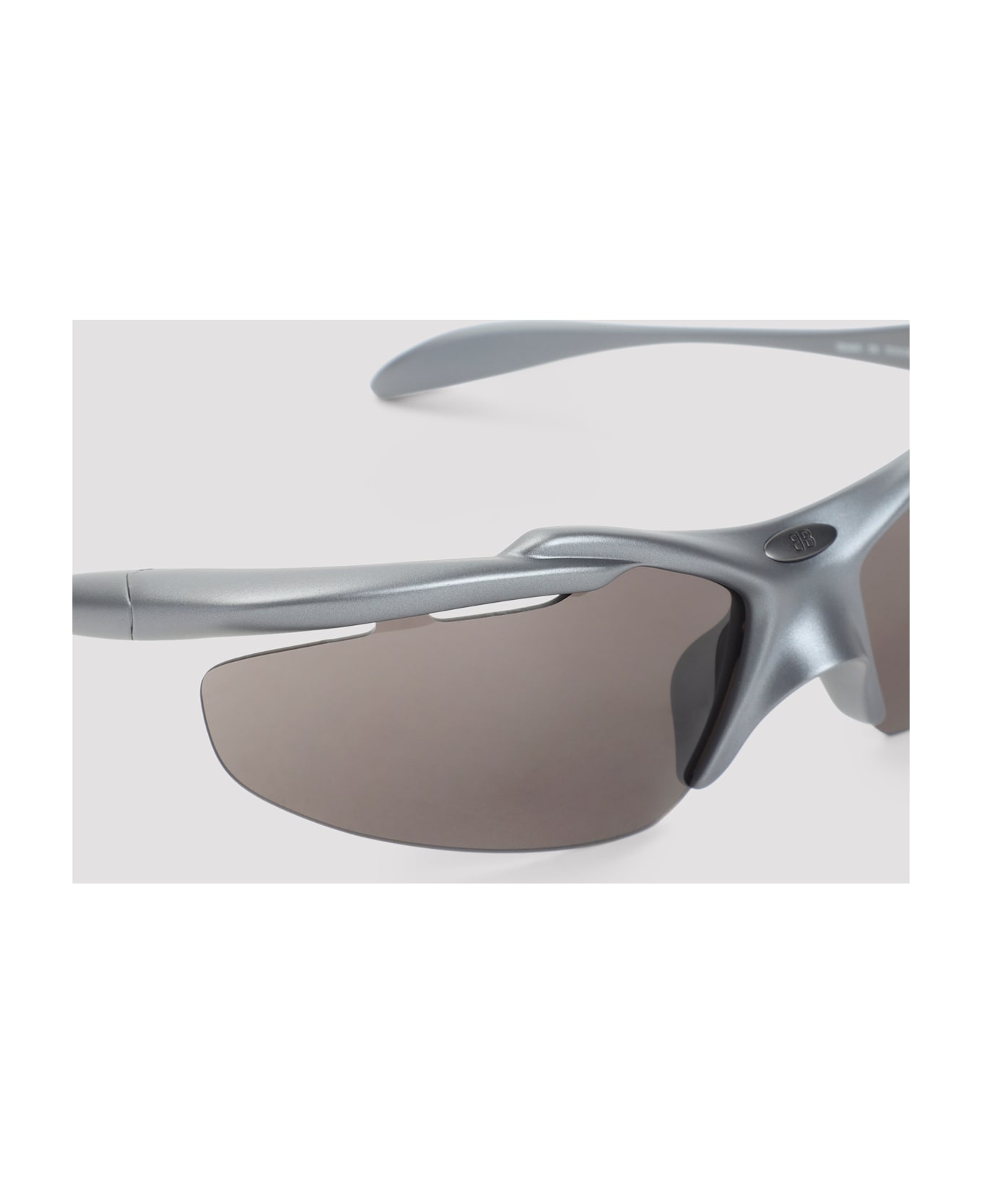 Balenciaga Turbo D-fram Bb0464s Sunglasses - Matte Bal Grey
