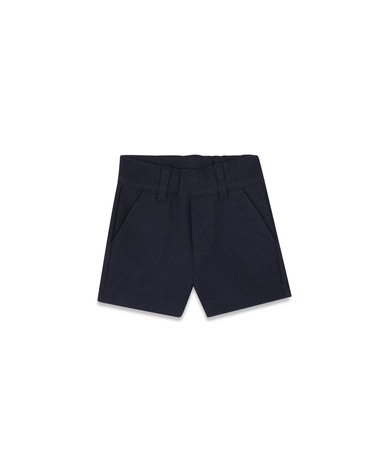 Hugo Boss Polo Shirt Set With Bermuda Shorts - BLUE