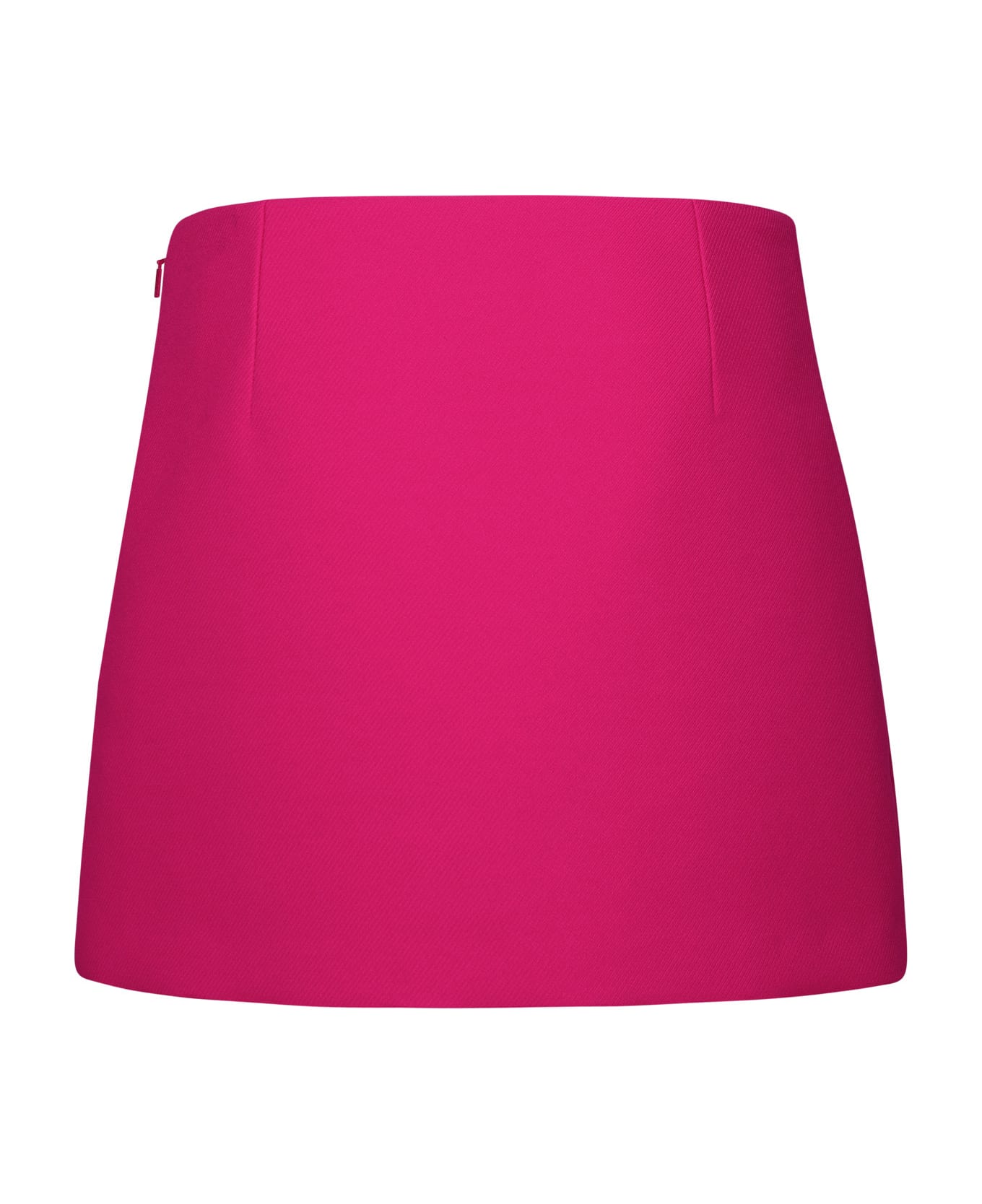 Versace Fuchsia Silk Blend Miniskirt - Fucsia