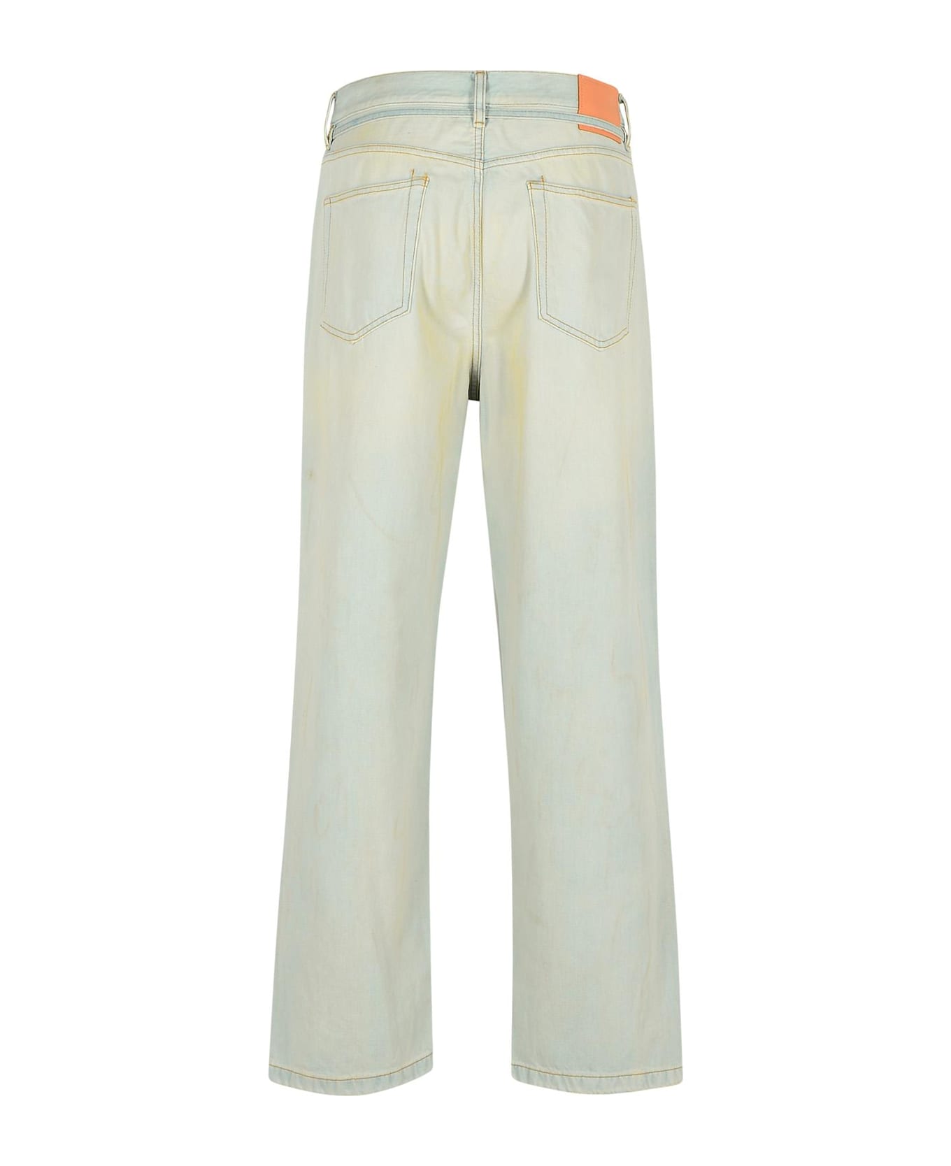 Acne Studios 'shorebreak' Light Blue Cotton Jeans - Light Blue