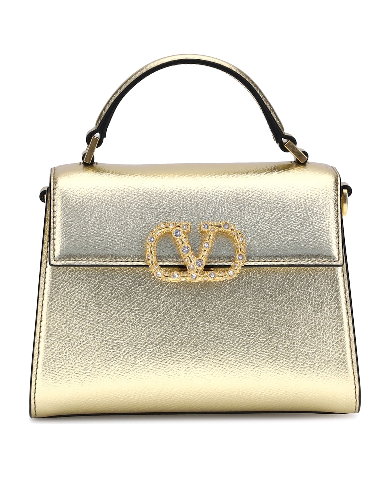 Metallic Garnet Mini Handbag - Thumbnail 2