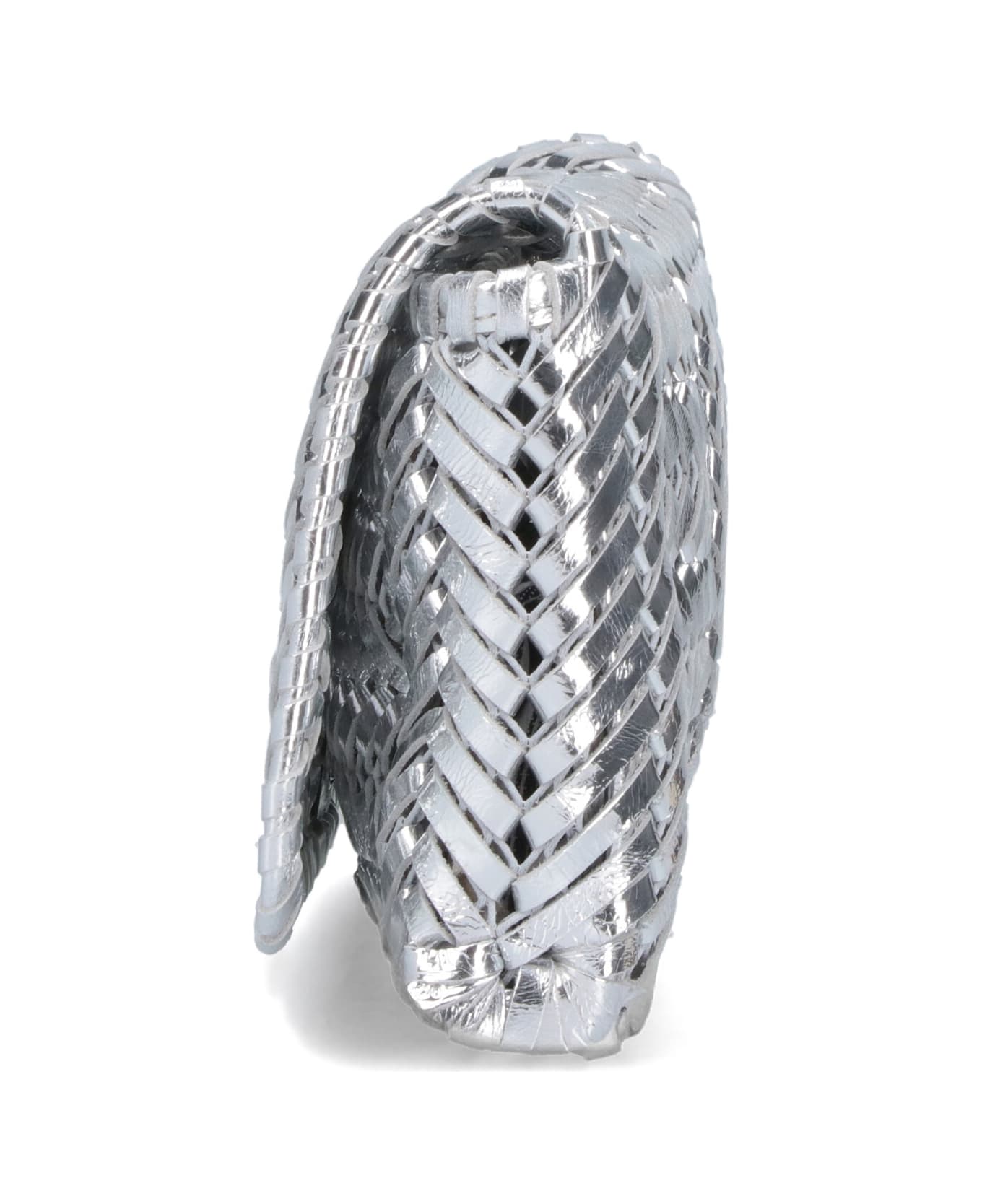 Anya Hindmarch "neeson" Clutch - Silver