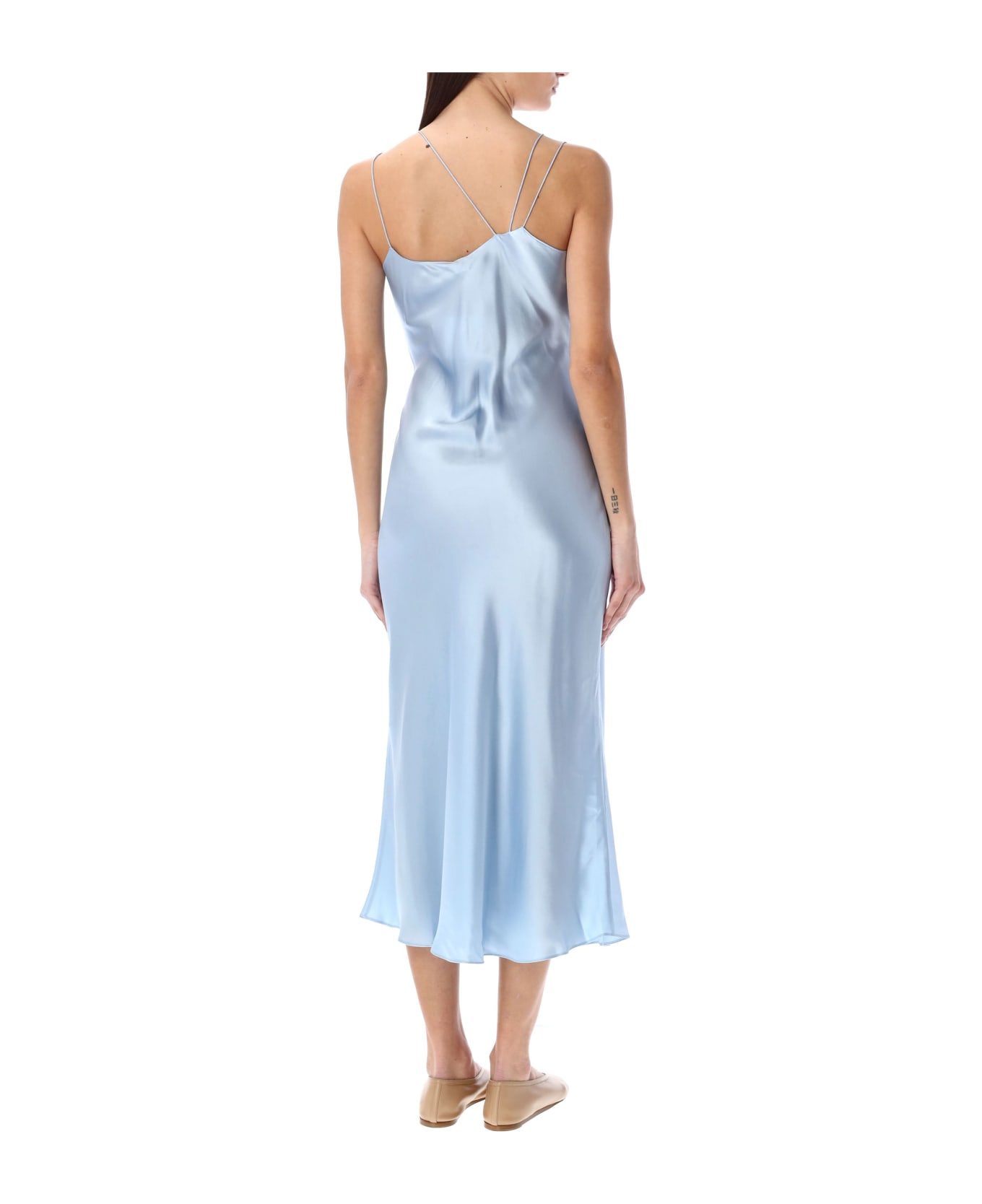 The Garment Catania Long Slip Dress - LIGHT BLUE