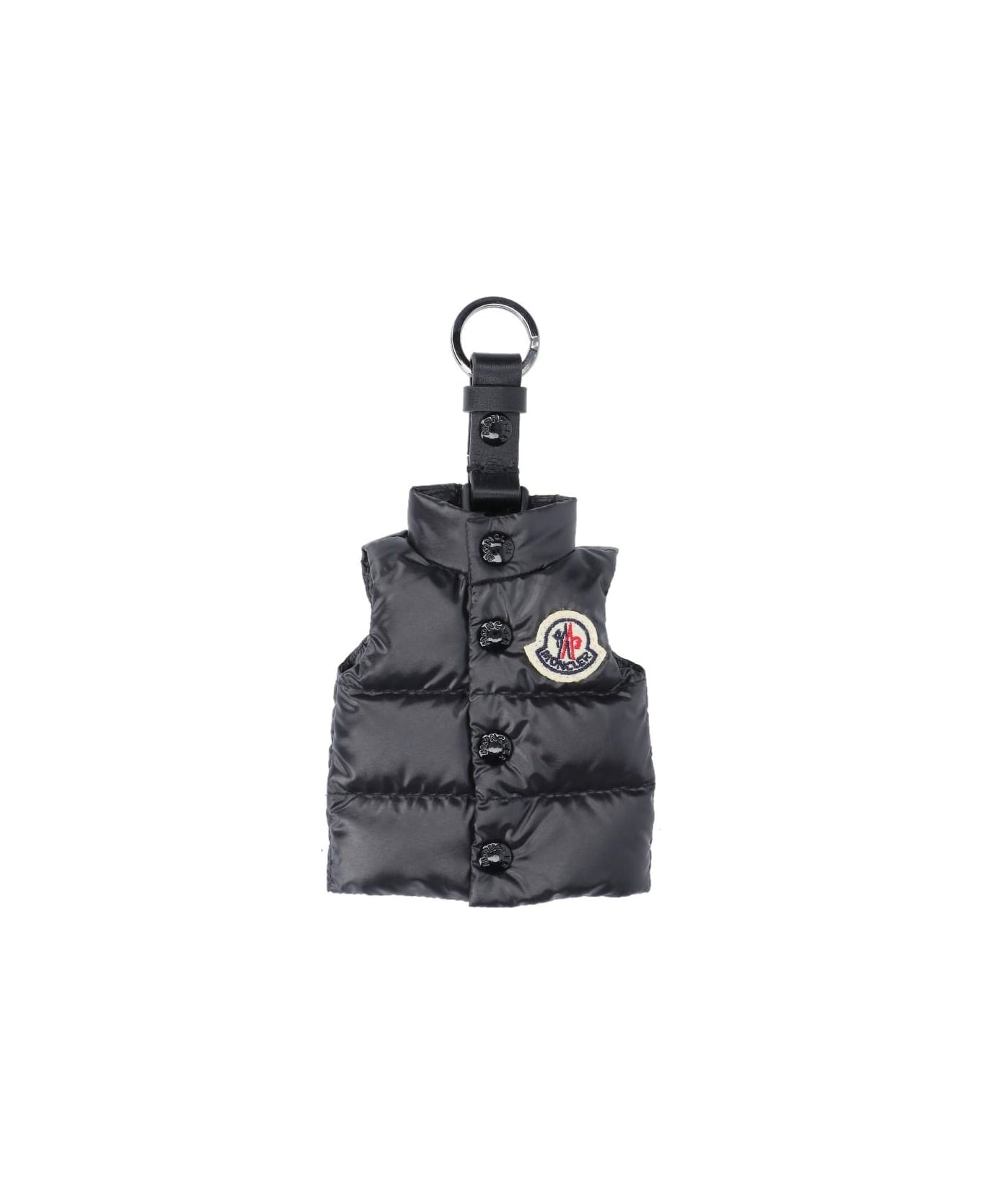 Moncler Keychain Vest - Black キーリング