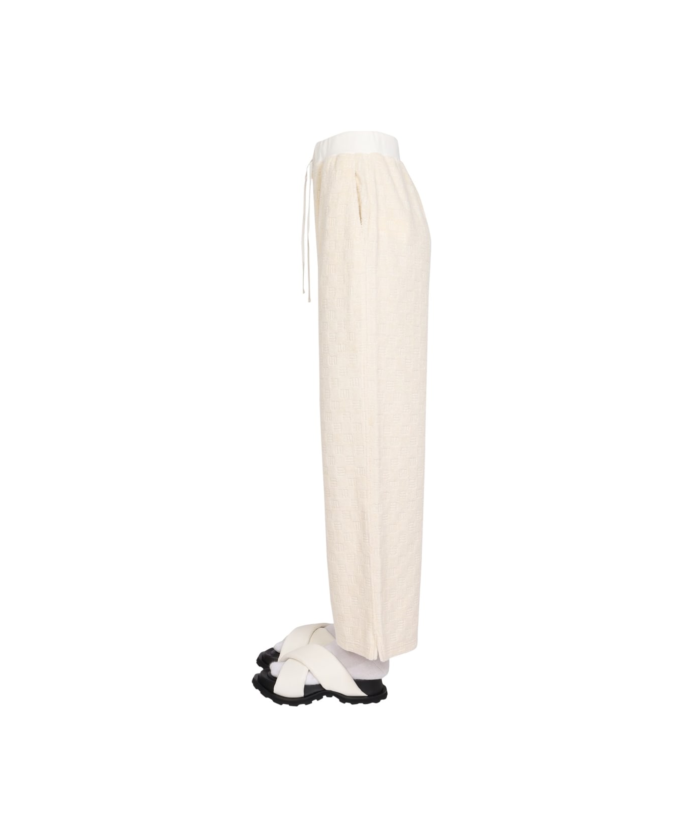 AMBUSH Monogram Pants - WHITE