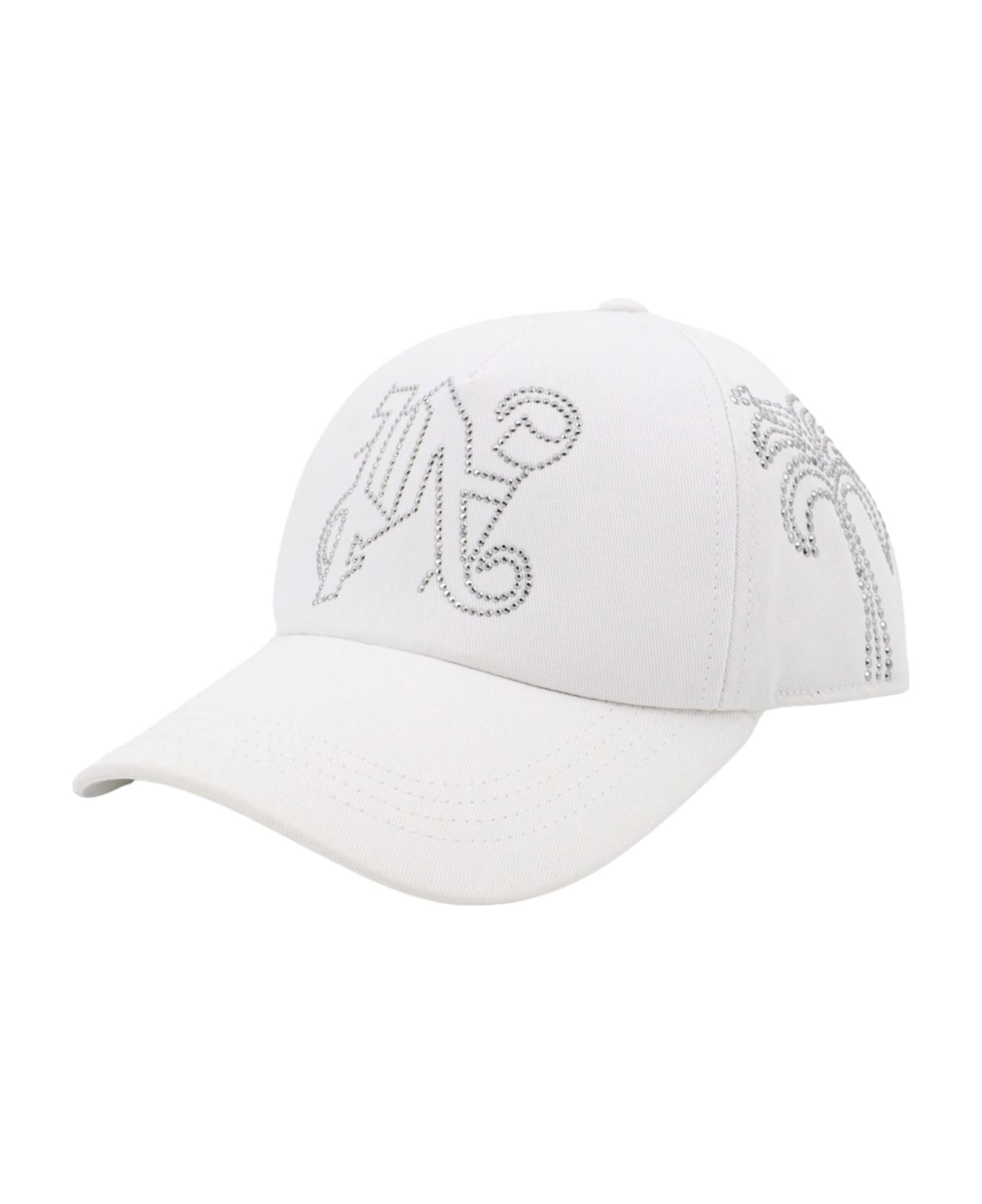 Palm Angels Baseball Cap - White