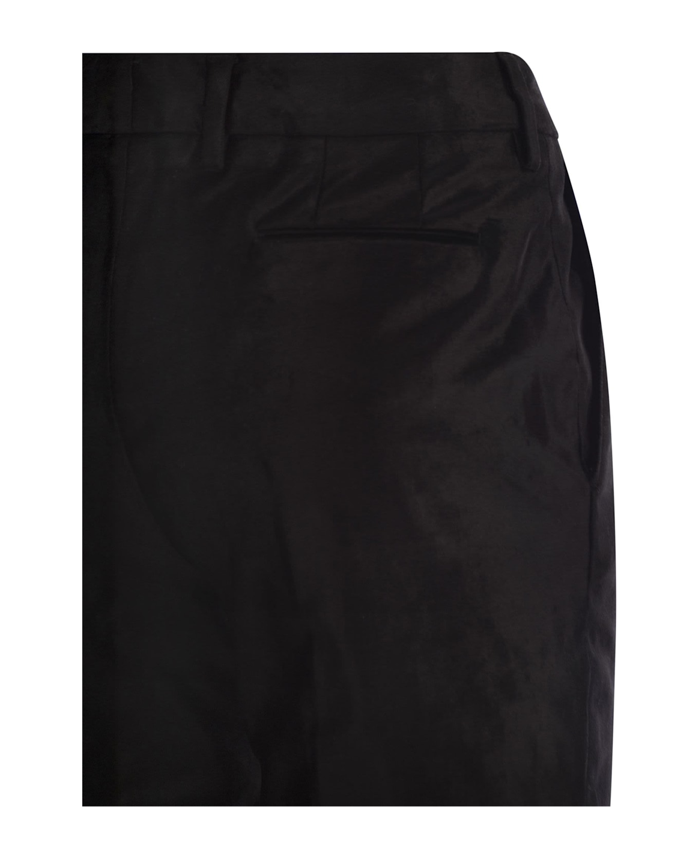 PT Torino New York - Velvet Trousers - Black