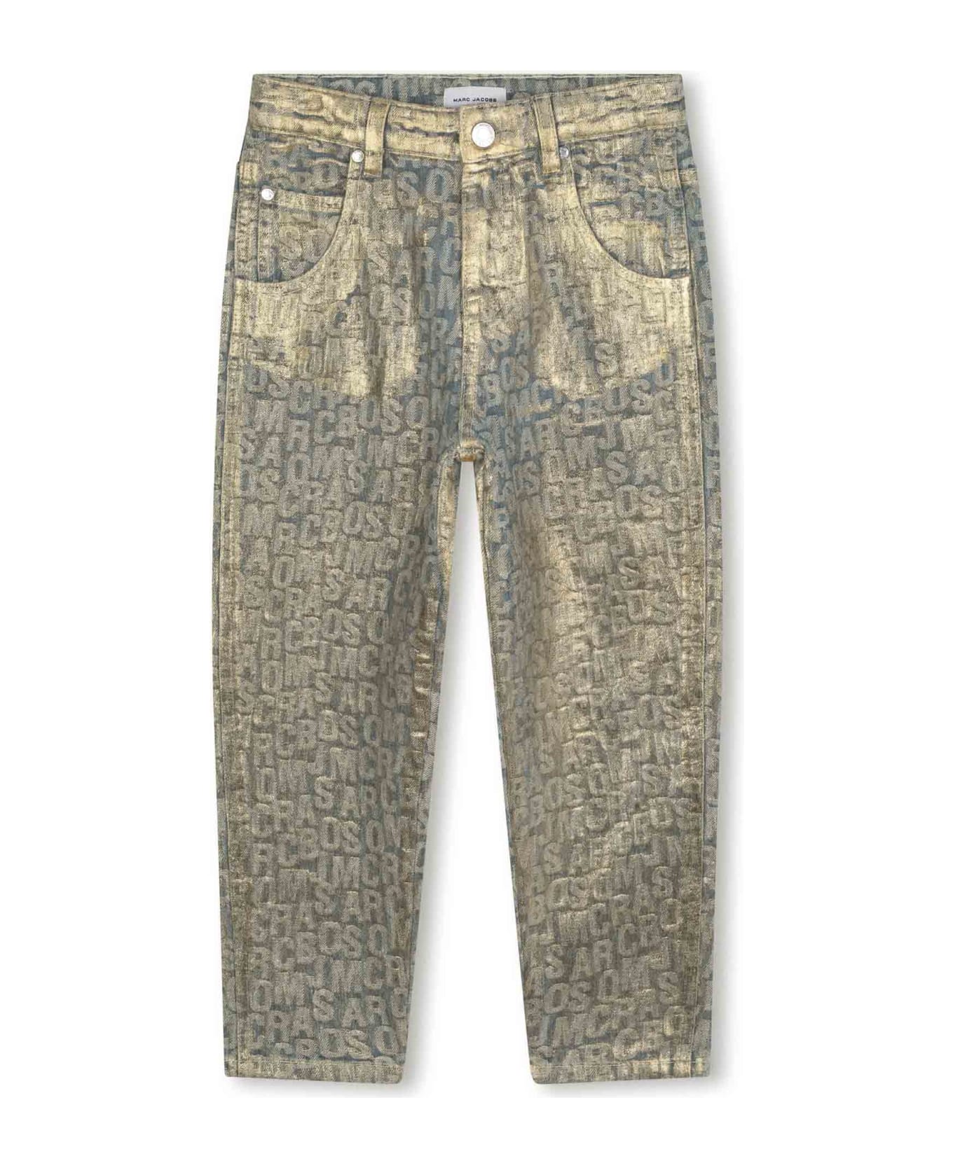 Marc Jacobs Jeans Con Effetto Vissuto - Gold