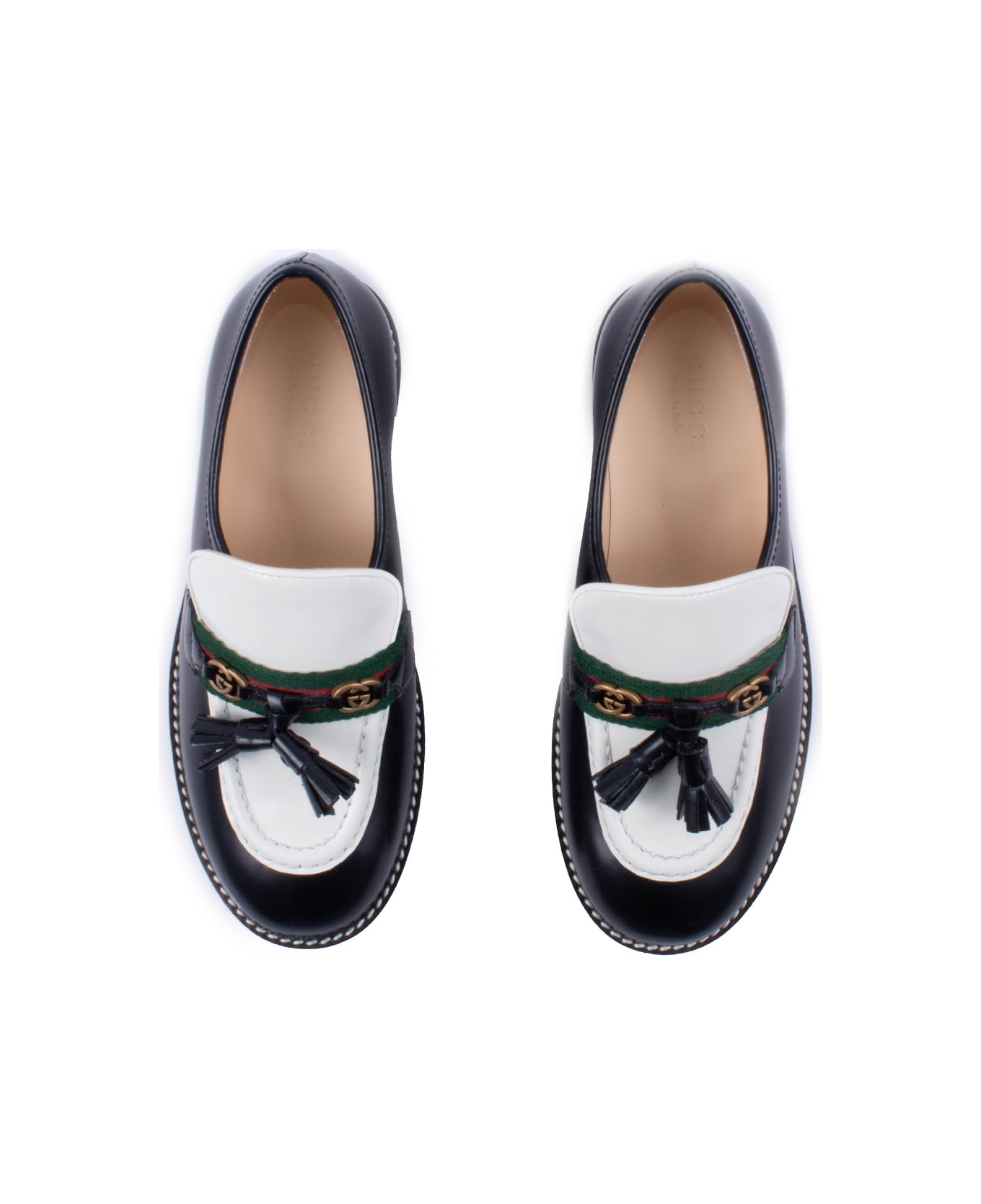 Gucci Moccasin With Web Tape - Back