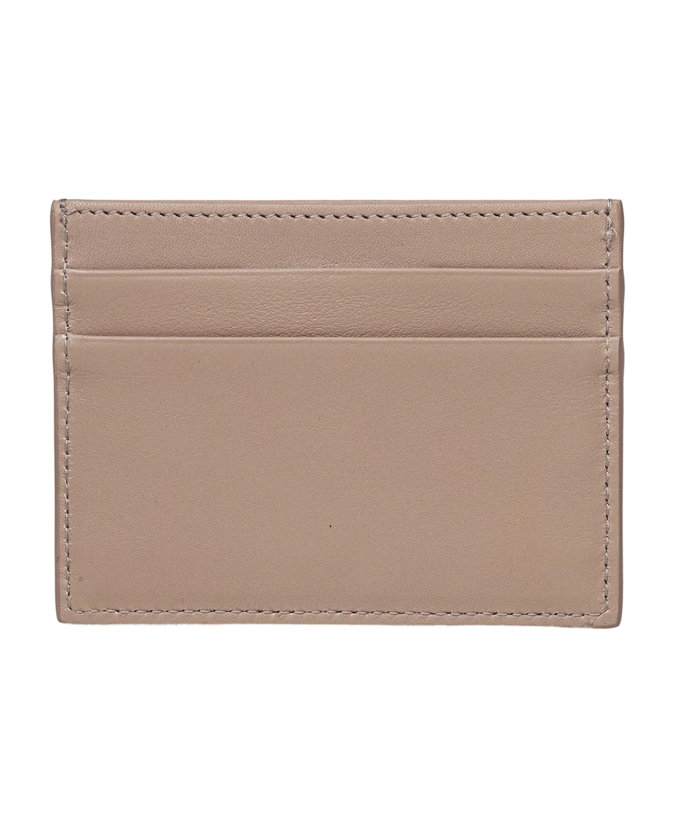 Dolce 
Gabbana Plongé Calfskin Card Holder - Taupe