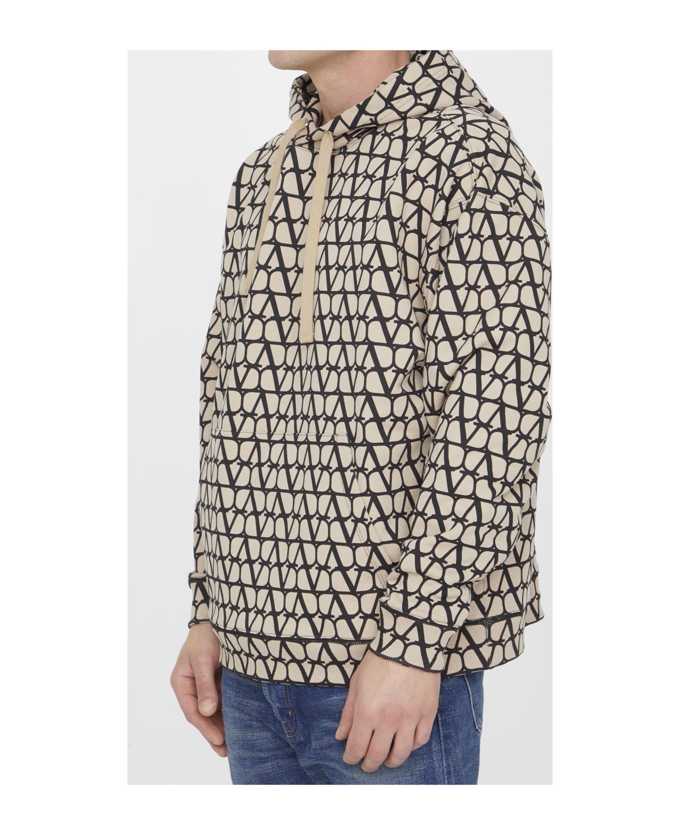 Valentino Garavani Toile Iconographe Sweatshirt - Beige