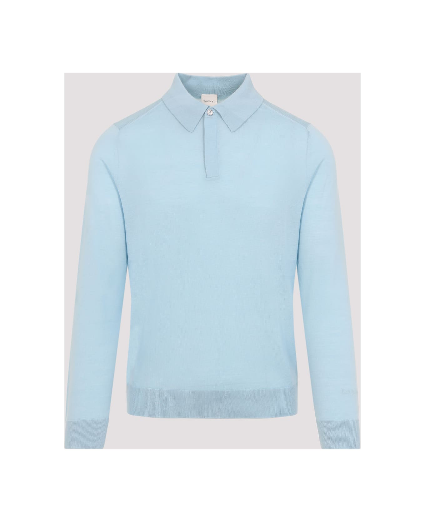 Paul Smith Wool Sweater Polo - B Blue