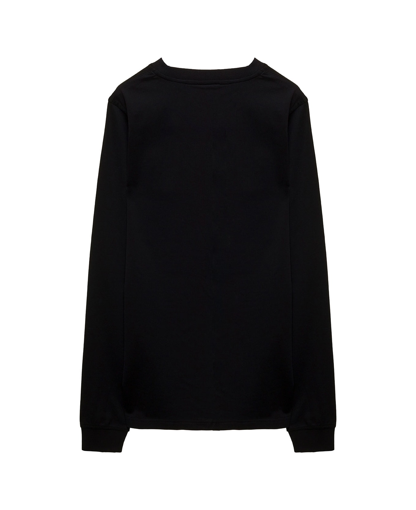 Burberry Black Sweater With Contrasting Monogram And Teddy Bear Print In Cotton Boy - Black