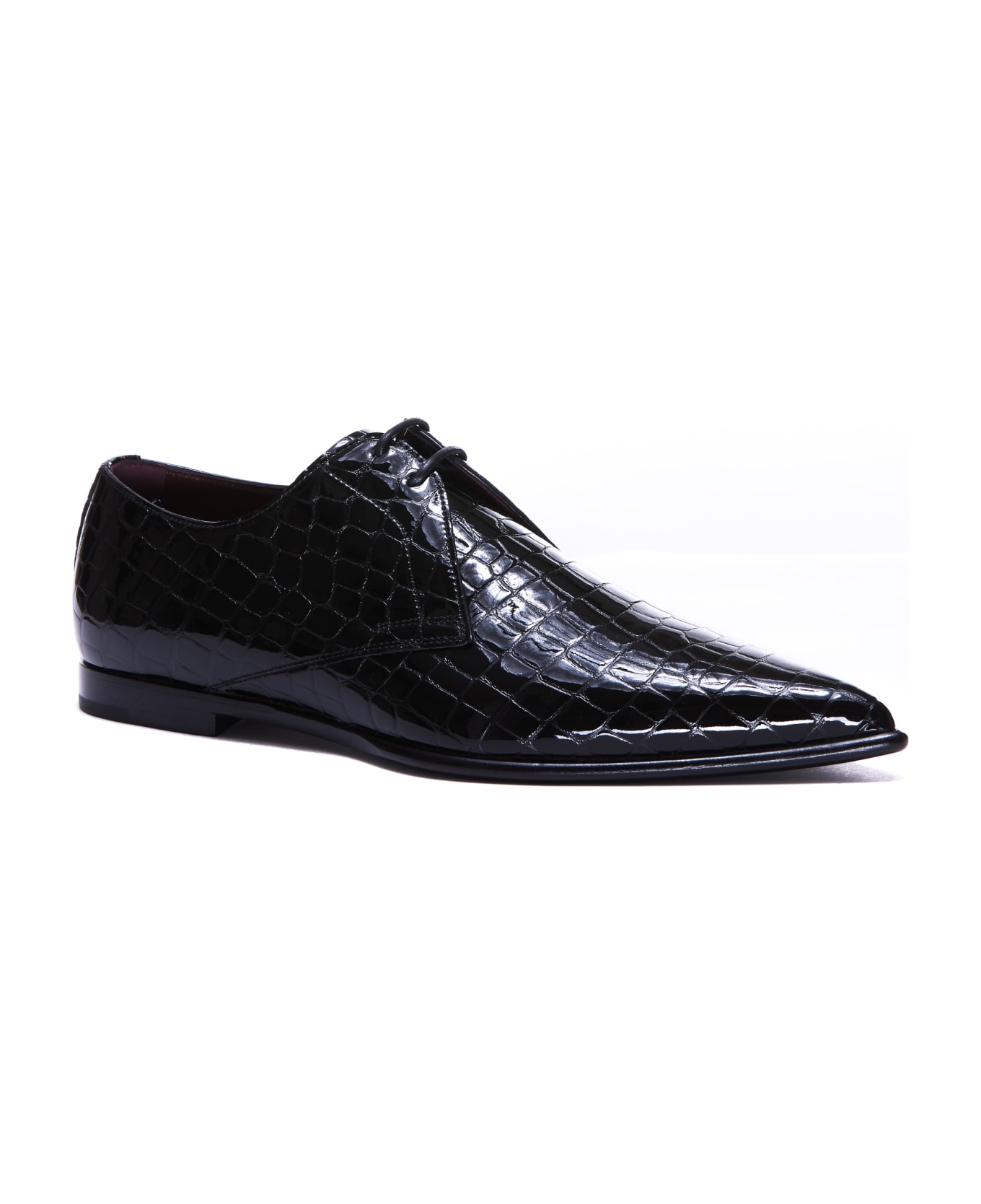 Dolce & Gabbana Derby Lace Up create Shoes - Black