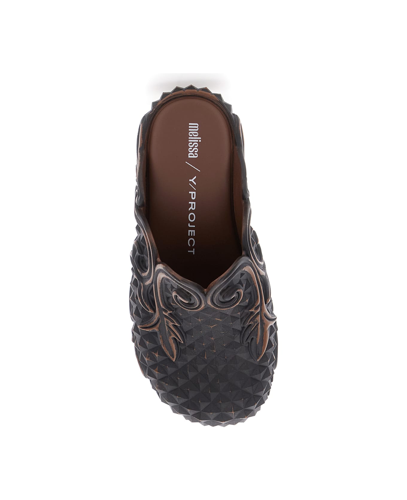 Melissa Court Clog Y Project - Brown