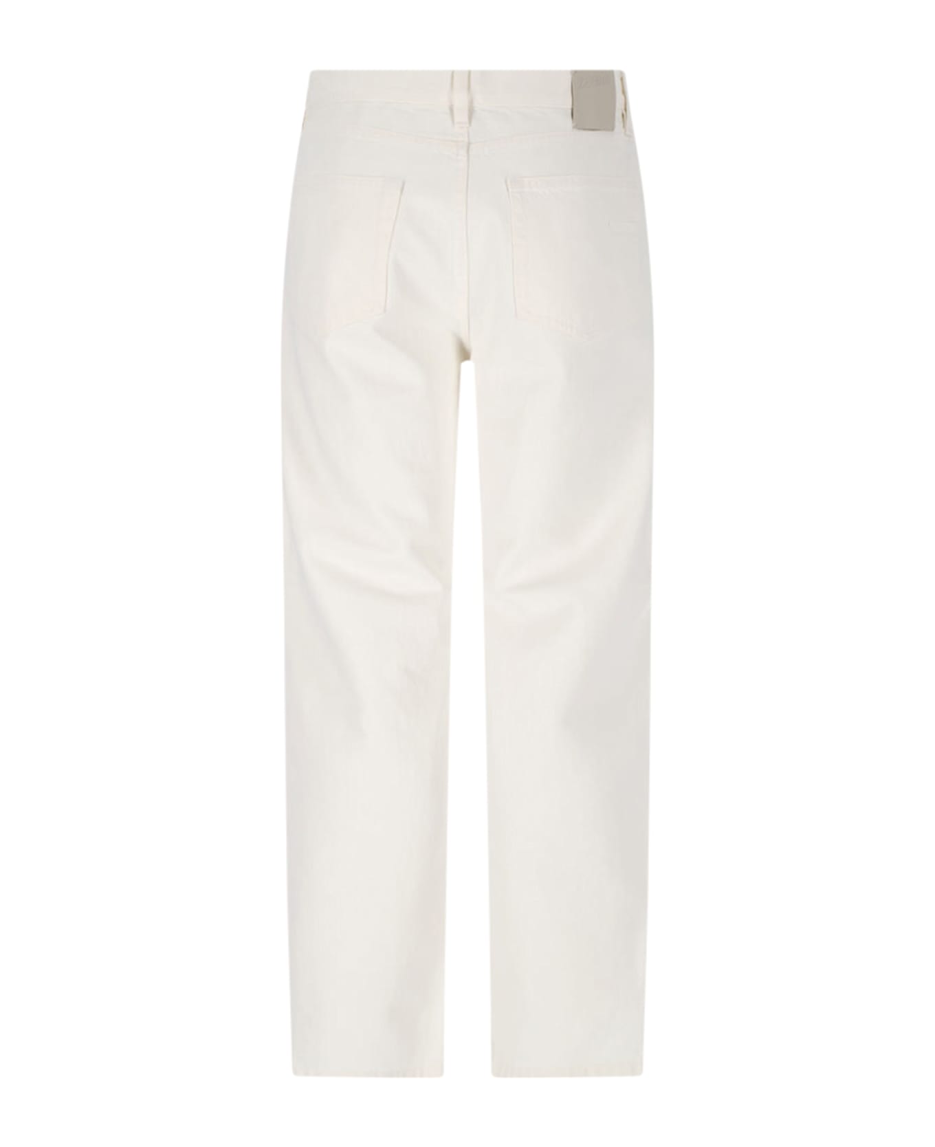 Zegna Straight Jeans - White