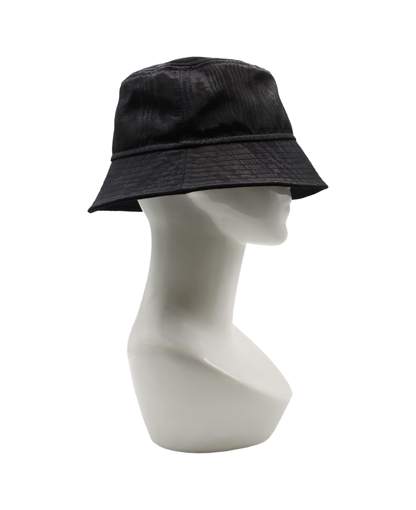 Marine Serre Regenerated Moire Bucket Hat - Black 帽子