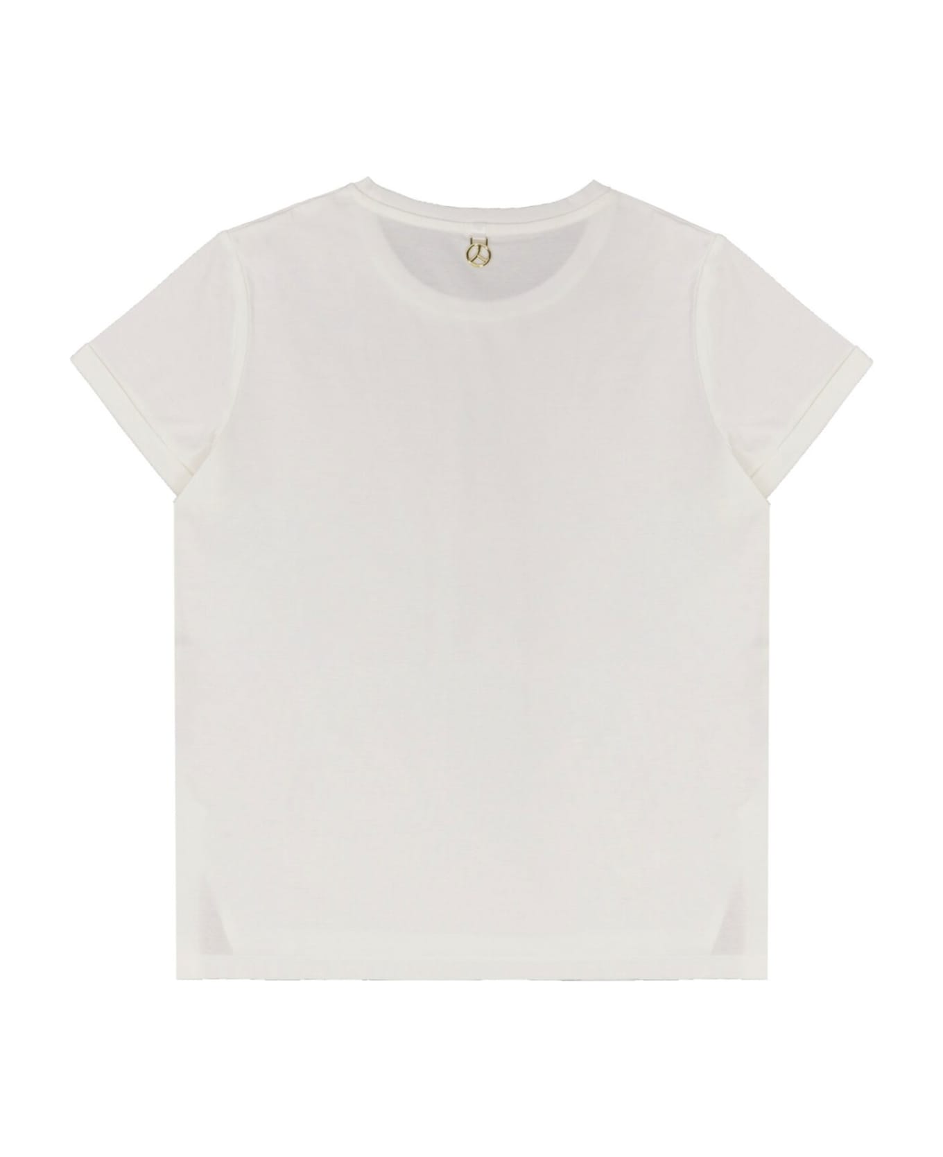 People Of Shibuya White Crew-neck T-shirt - BIANCO Tシャツ