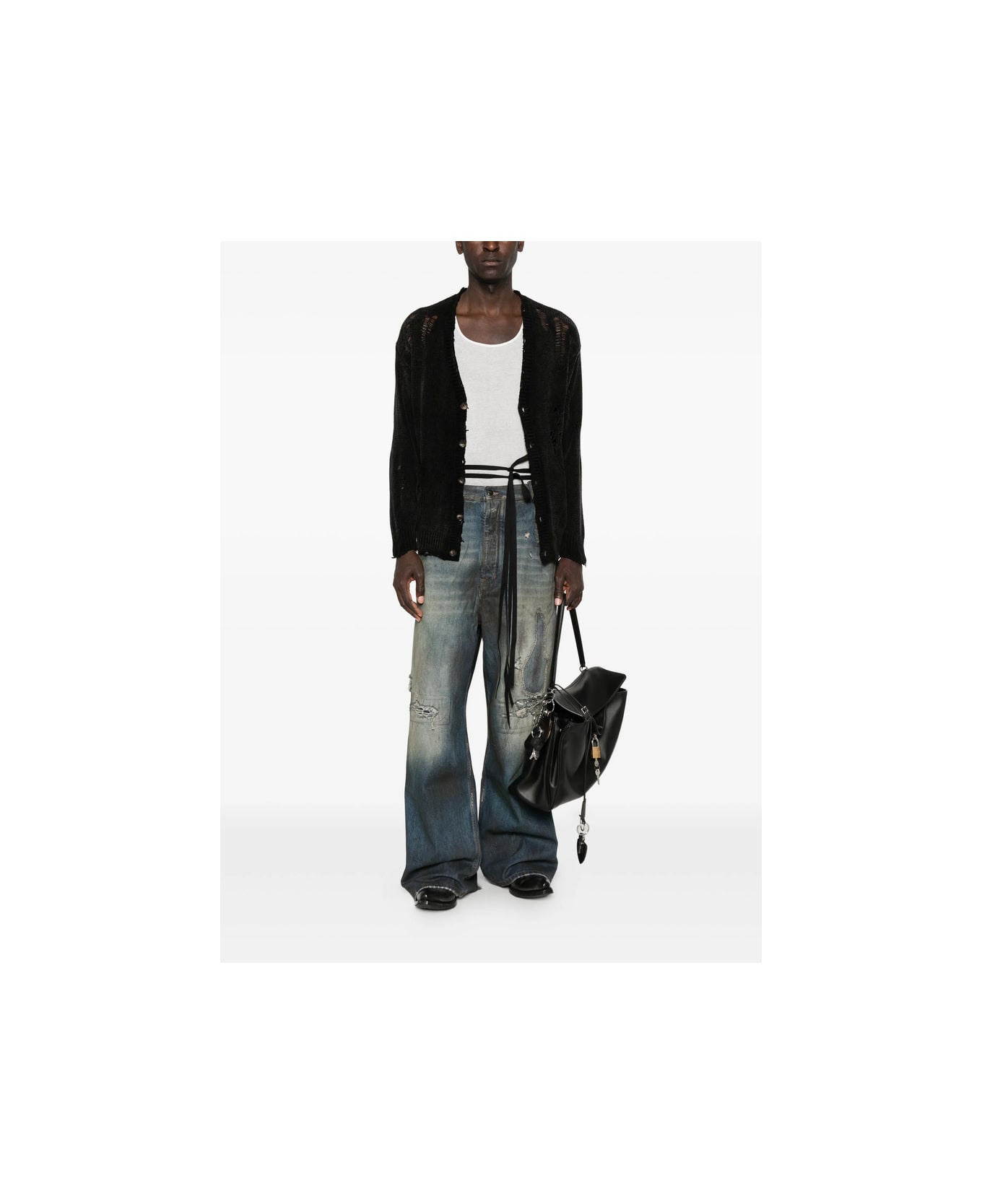 Ann Demeulemeester Pant - BLUE