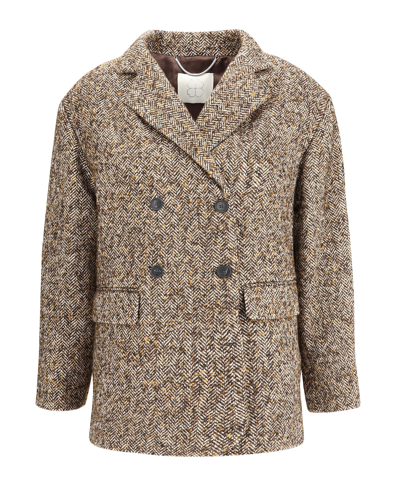 True Royal Vittoria Jacket In Tweed