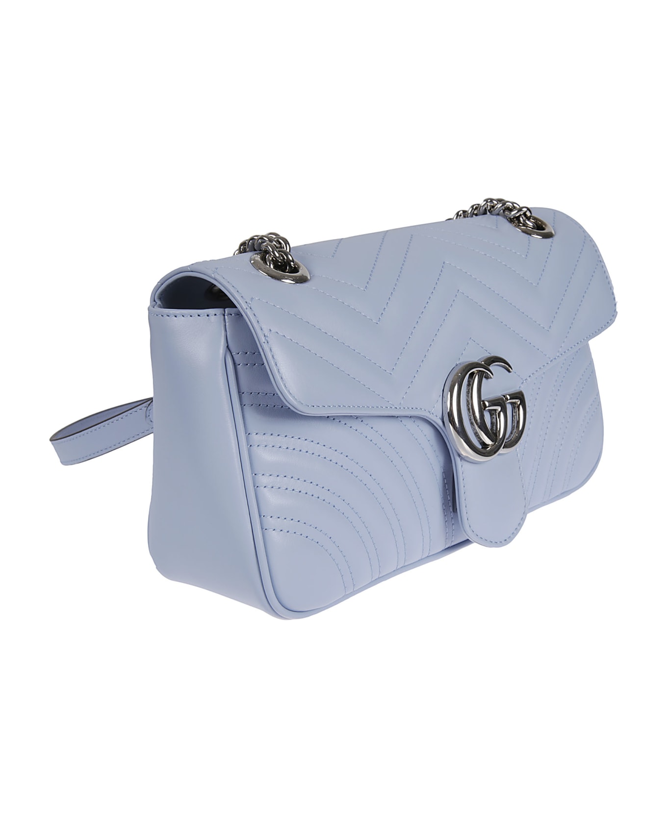Gucci Gg Marmont 2 Shoulder Bag - Porcelain Blue