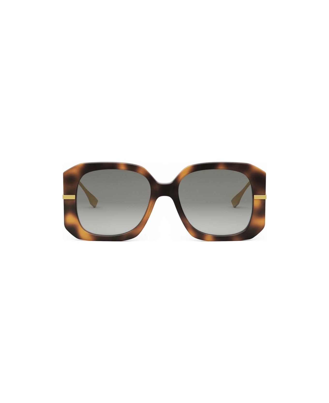 Fendi Eyewear Sunglasses - Havana/Grigio sfumato サングラス