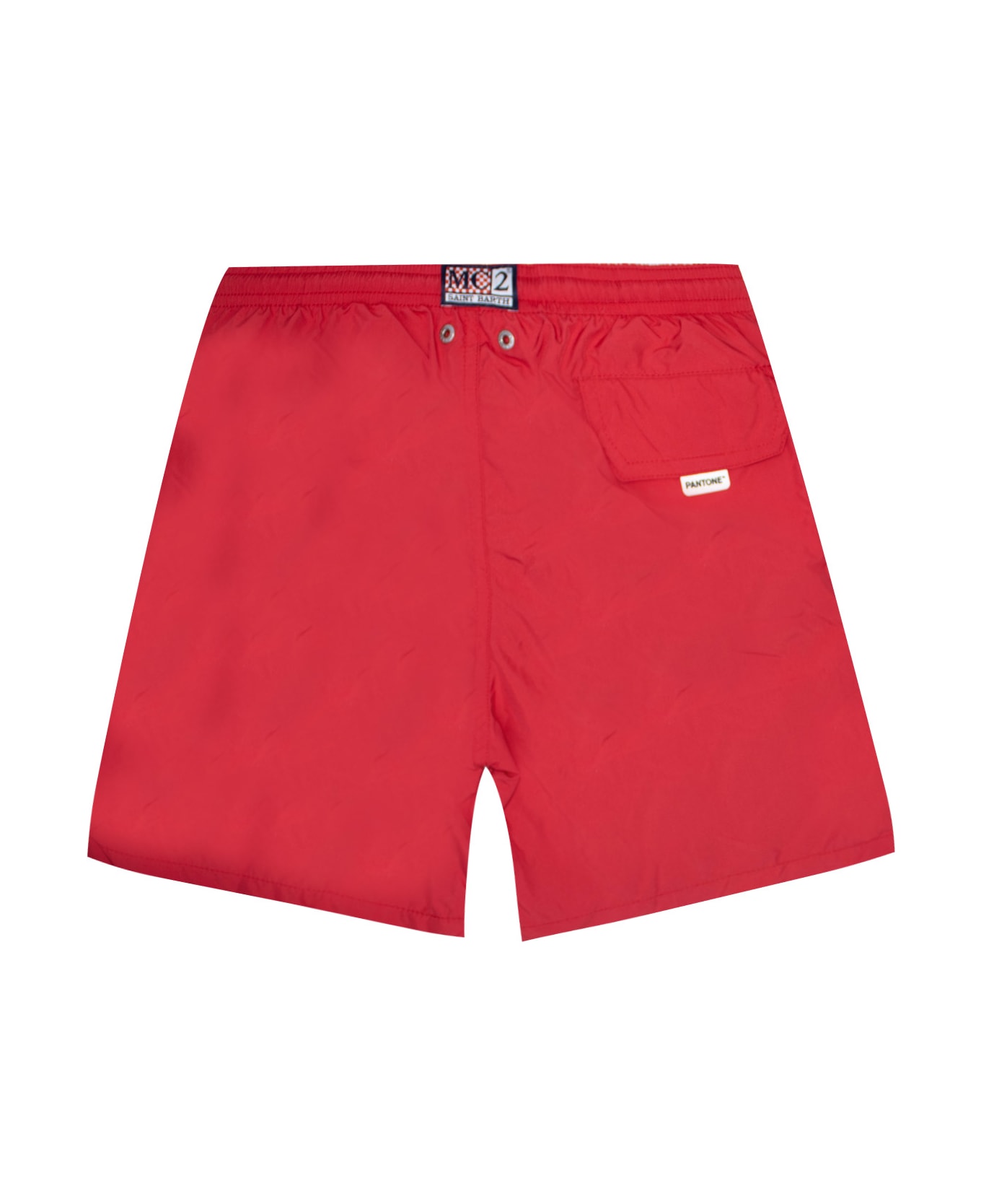 MC2 Saint Barth Swim Shorts In Lightweight Fabric - Red 水着