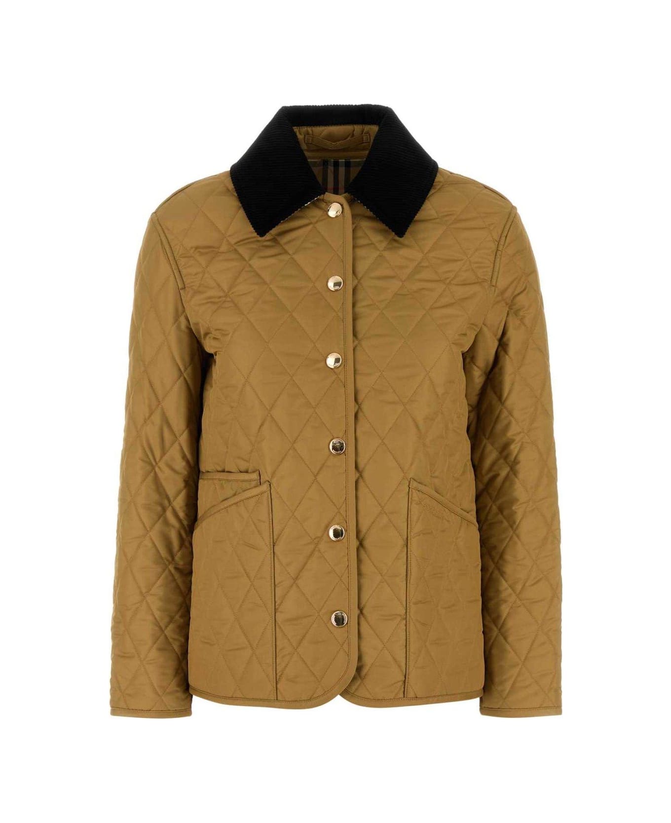 Burberry Biege Polyester Jacket - CAMEL