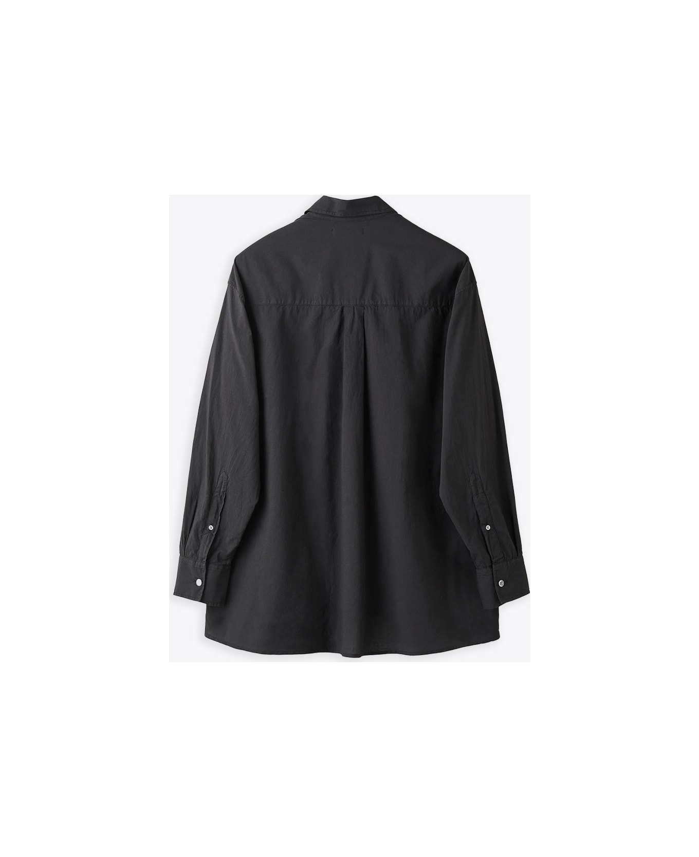 Our Legacy Borrowed Bd Shirt Black cotton voile button-down shirt - Borrowed BD shirt - Nero シャツ
