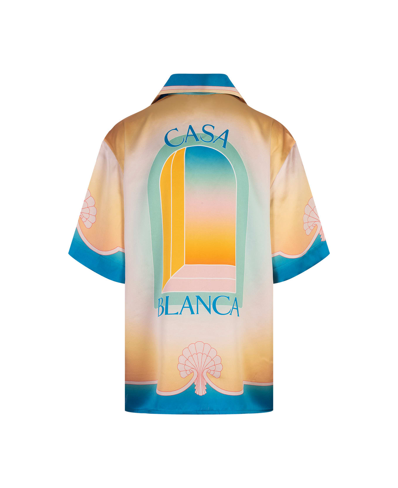 Casablanca L'arc Coloré Silk Shirt - MultiColour