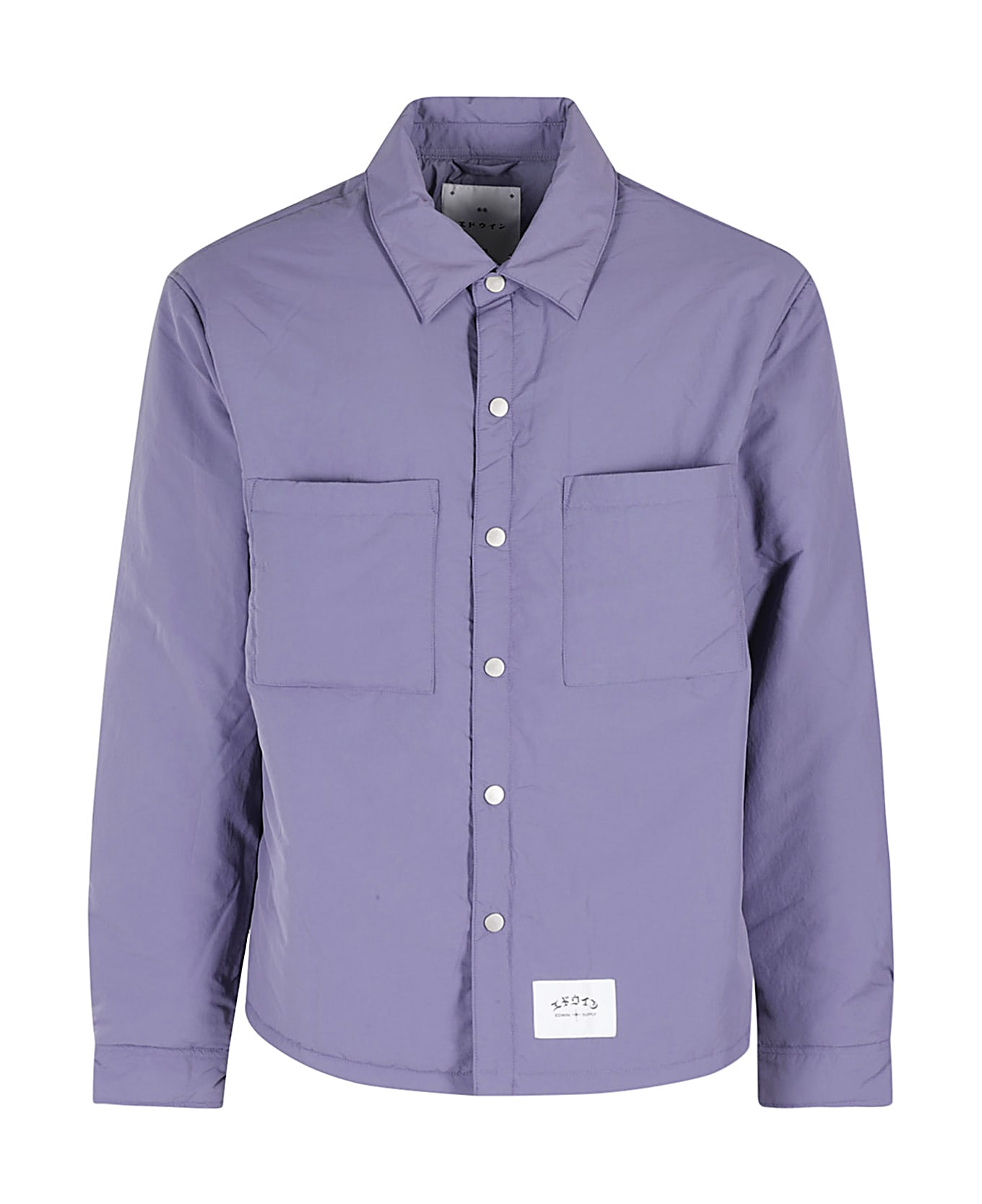 Edwin Sphere Padded Overshirt Ls - Heron