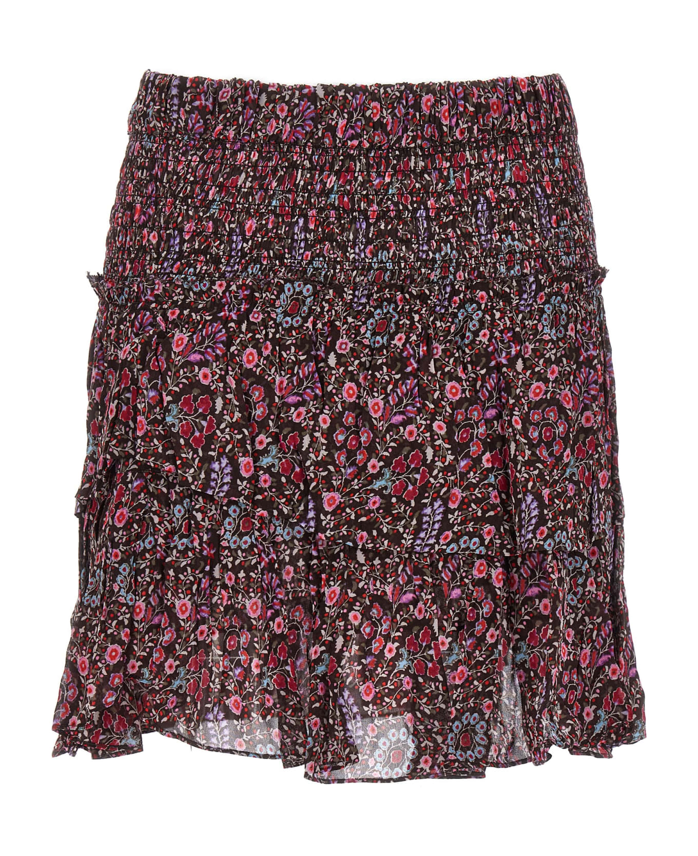 Marant Étoile Hilari Mini Skirt - Bw Brown