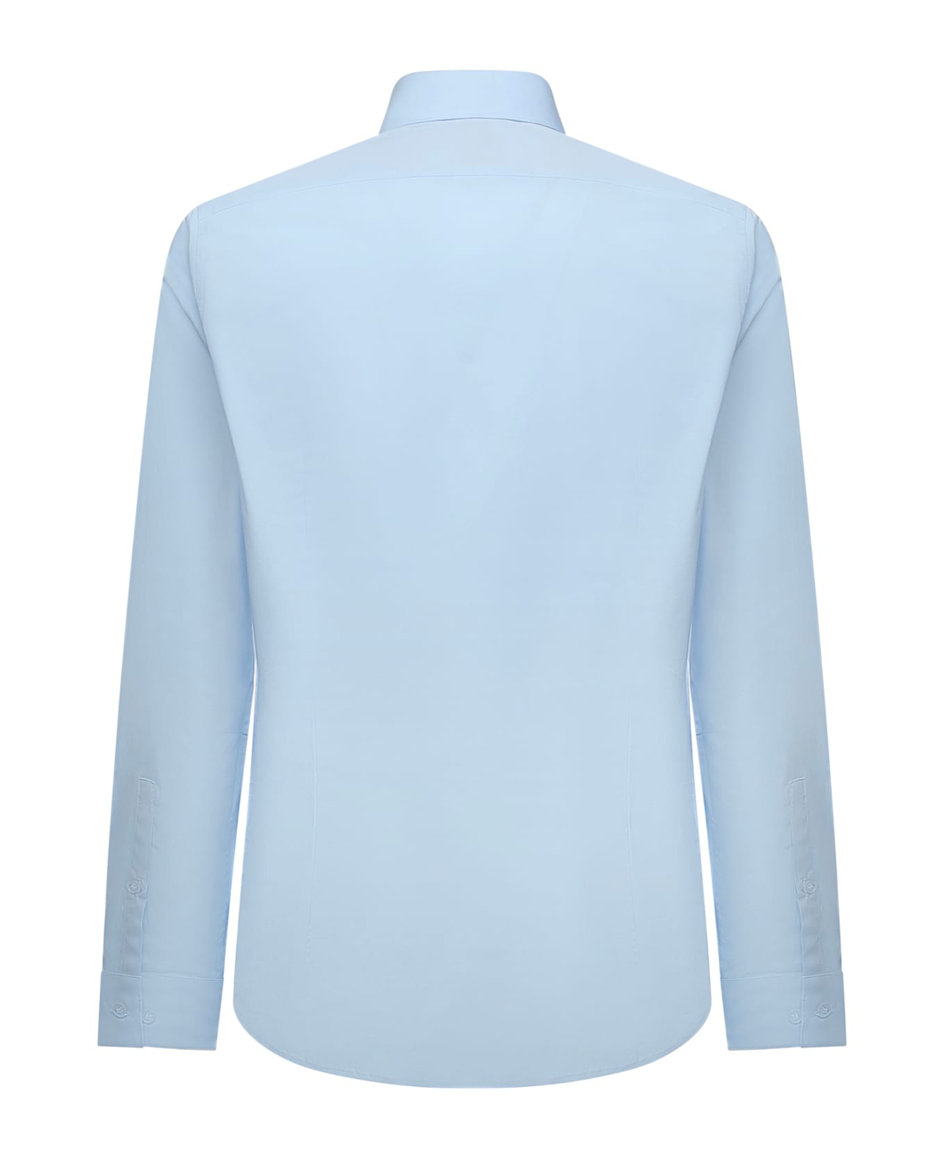 Calvin Klein Stretch Poplin Shirt - Calm Blue