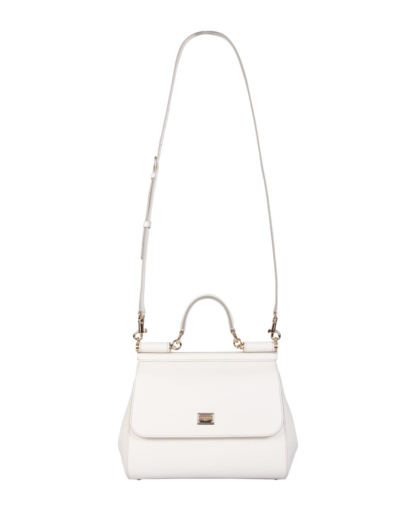 Dolce & Gabbana Sicily Handbag - White