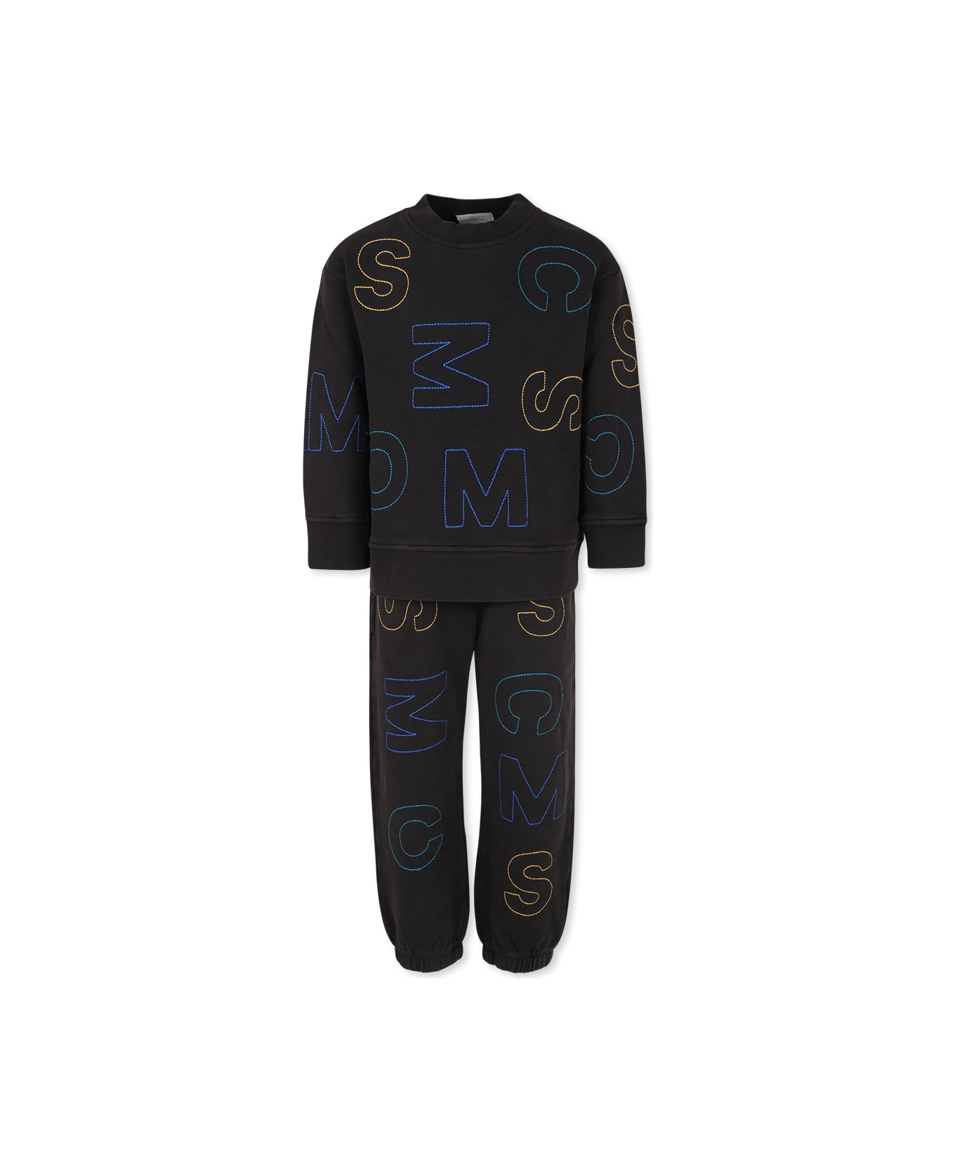 Stella McCartney Kids Black Suit For Boy With Logo スーツ 通販 | italist, ALWAYS  LIKE A SALE