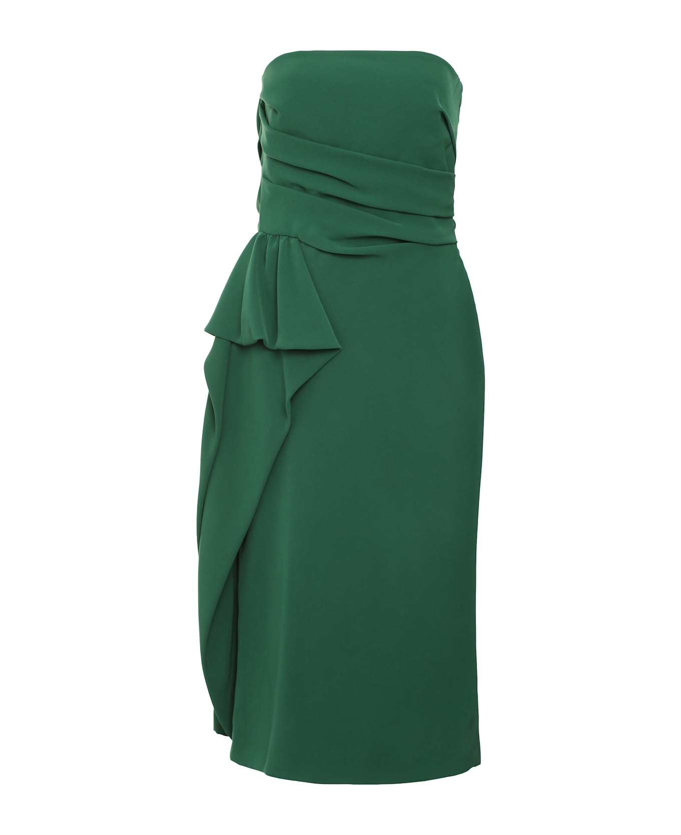 Max Mara Studio Acceso Corset Dress - green