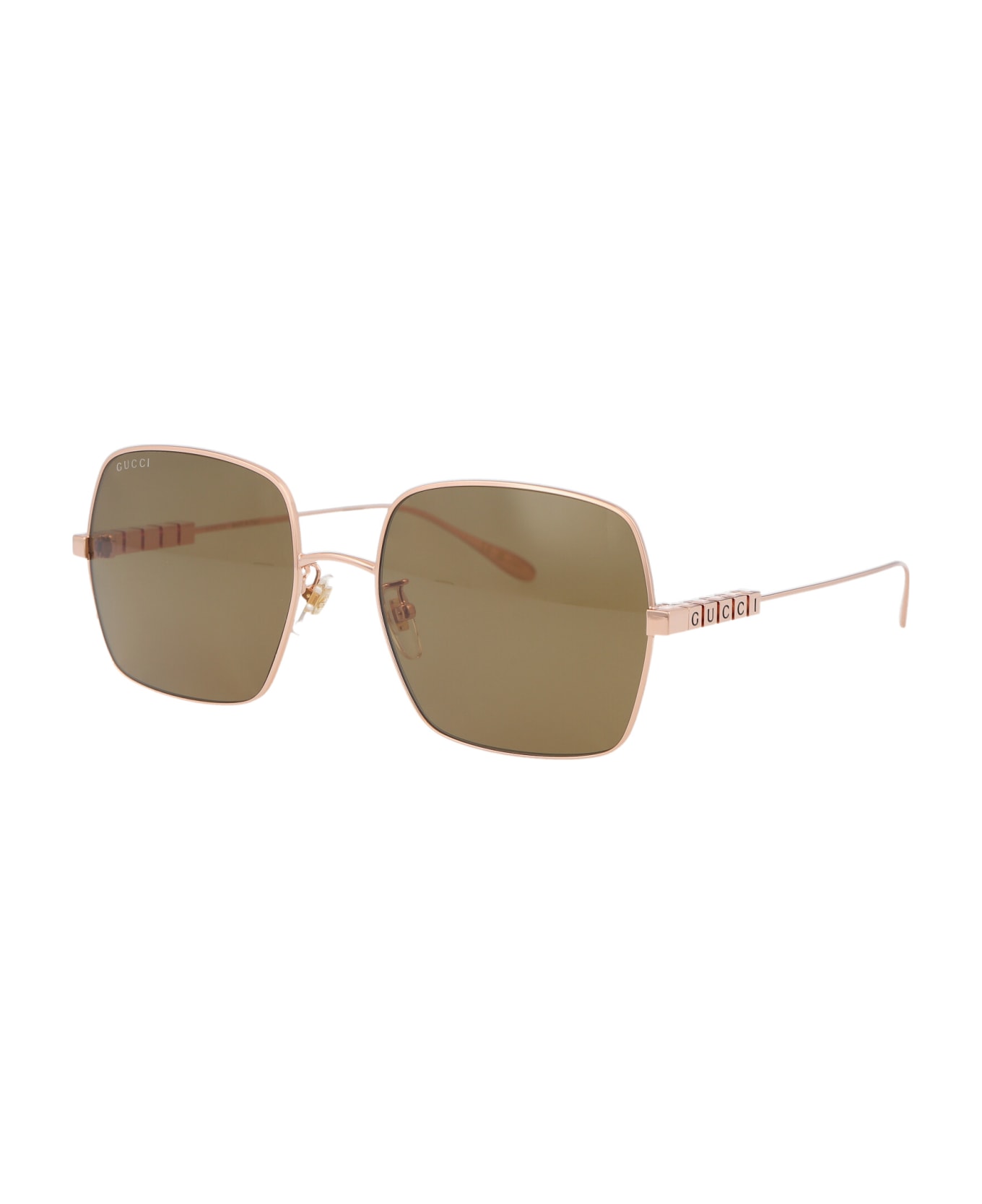 Gucci Eyewear Gg1434s Sunglasses - 002 GOLD GOLD BROWN