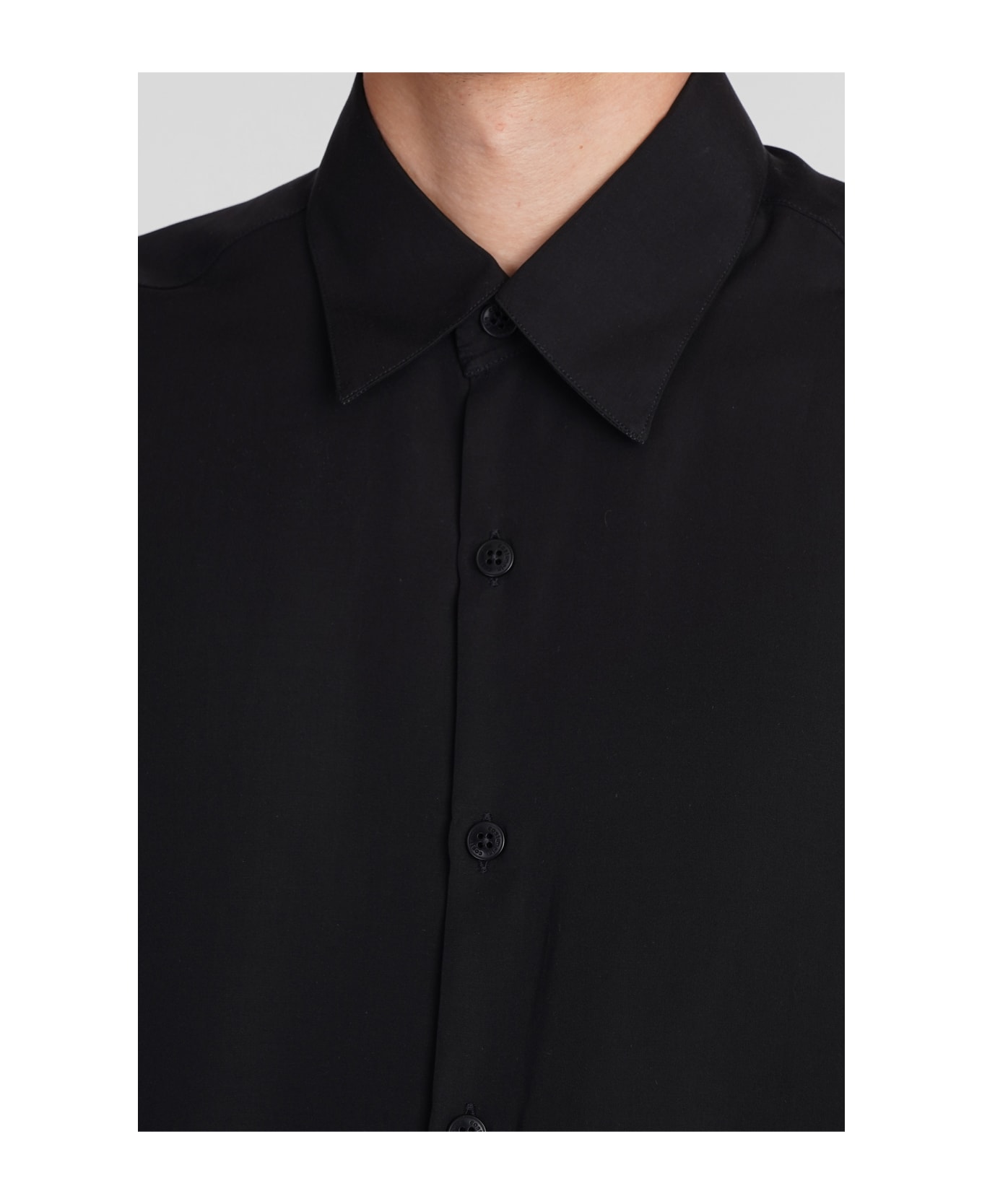 costumein Valentino Shirt In Black Cly - black