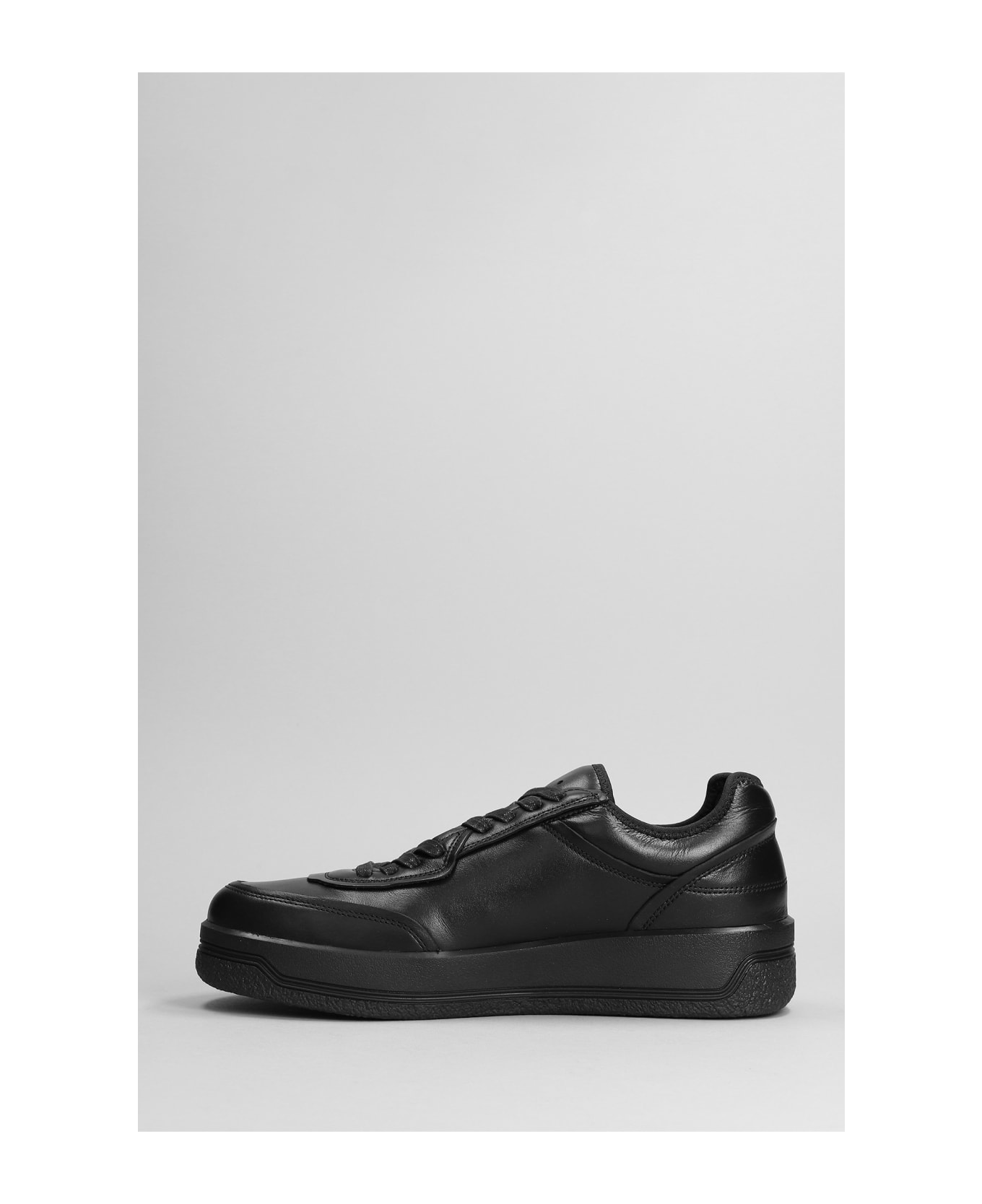 OAMC Cosmos Sneakers In Black Leather