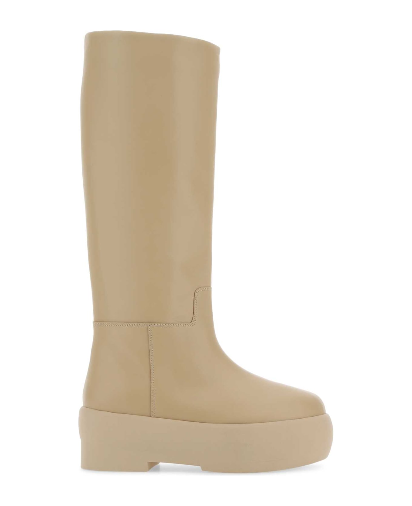 GIA BORGHINI Sand Leather Gia 16 Boots - 4300