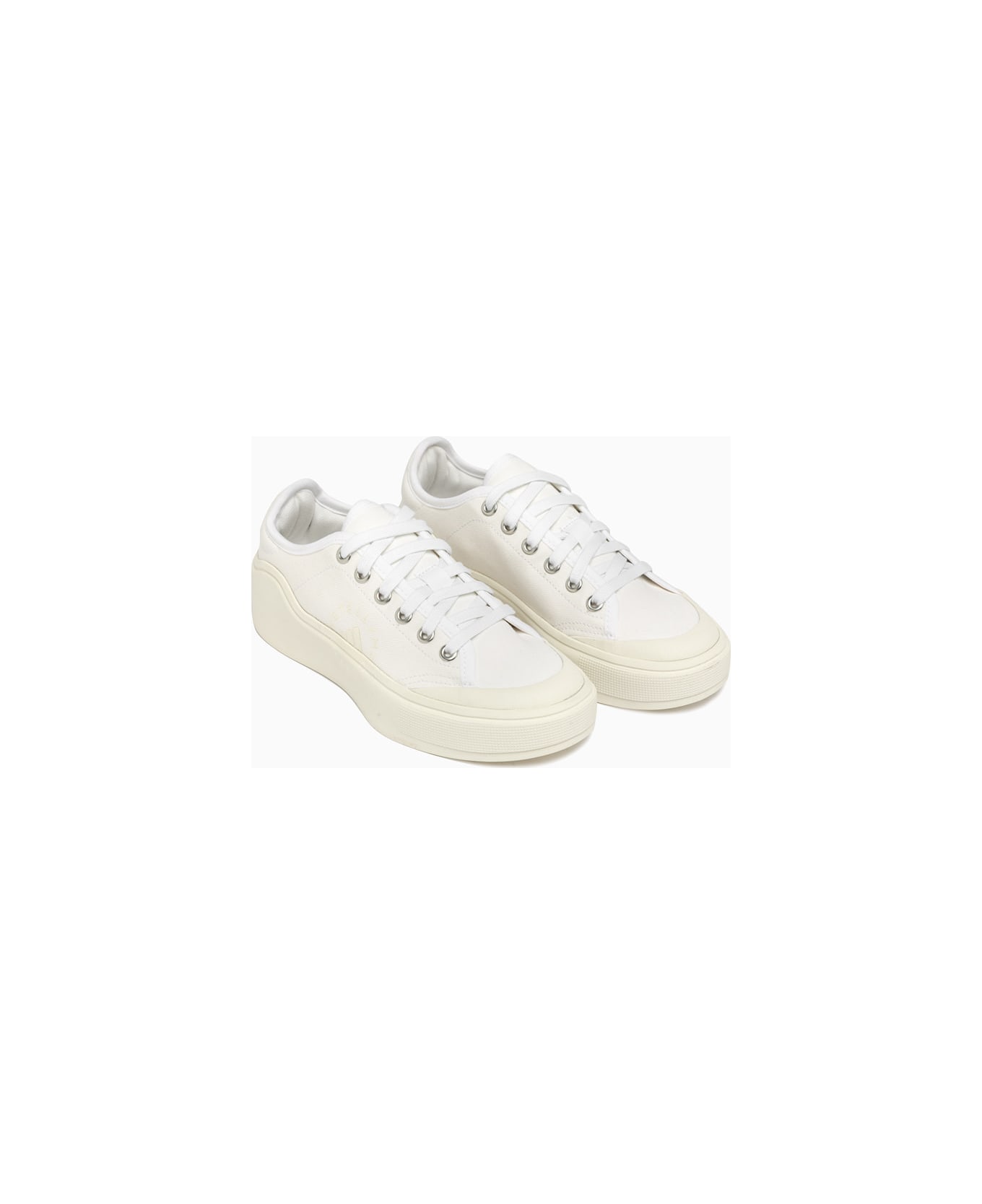 Adidas by Stella McCartney Court Cotton Sneakers Hq8675 スニーカー
