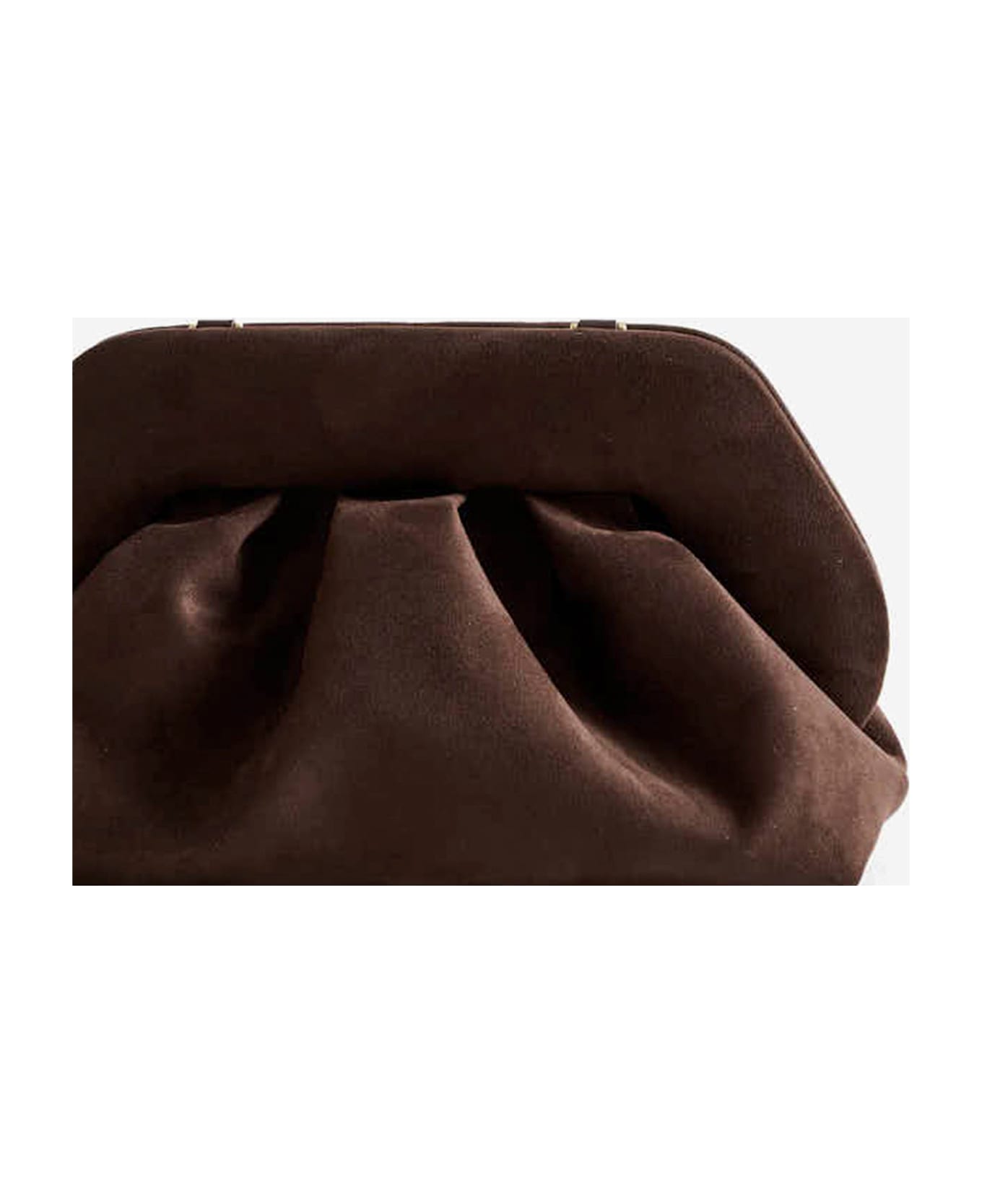 THEMOIRè Tia Vegan Fabric Bag - Marrone scuro