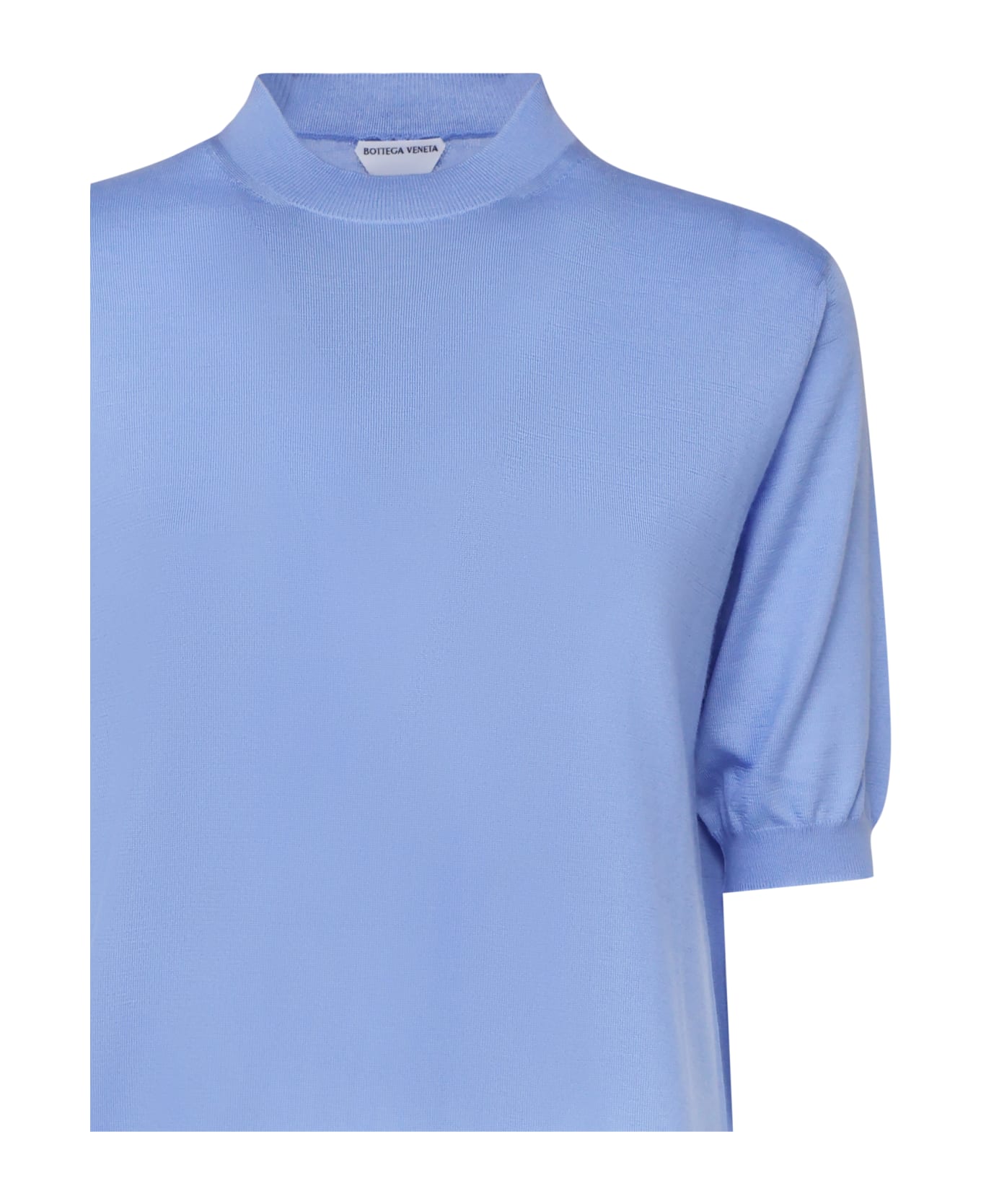 Bottega Veneta Cashmere Top Sweater - Blue