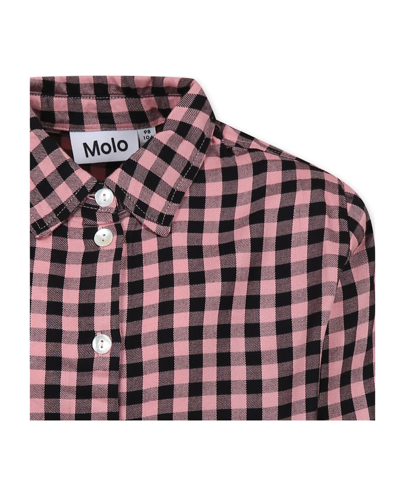Molo Pink Shirt For Girl - Pink
