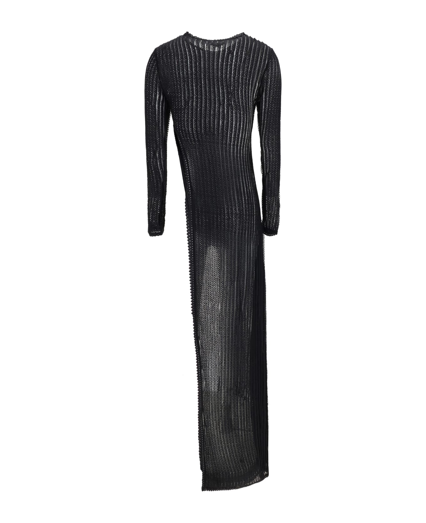 Charo Ruiz Cover Up Remay Long Dress - Black