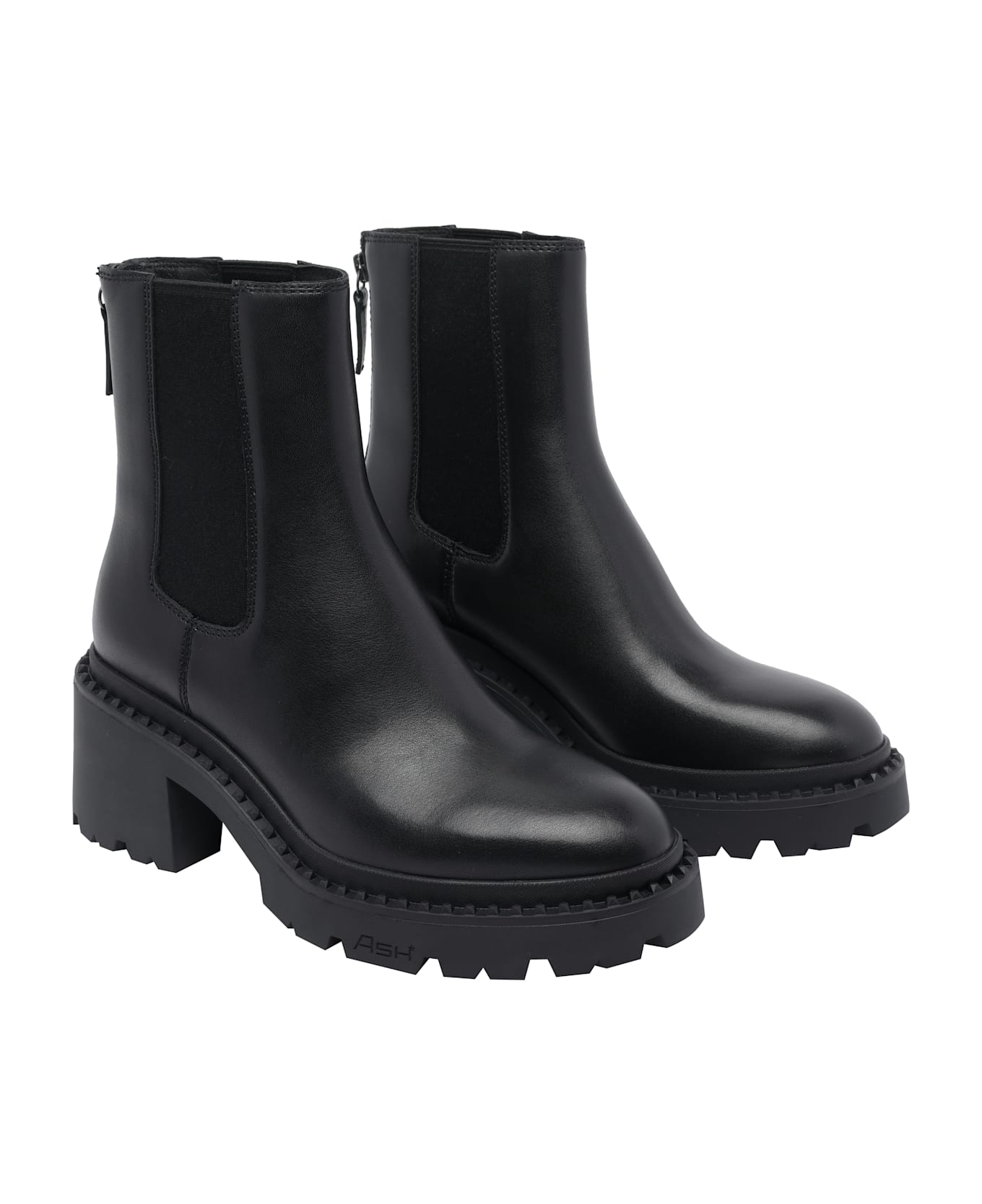 Ash Newton Pump Booties - Black