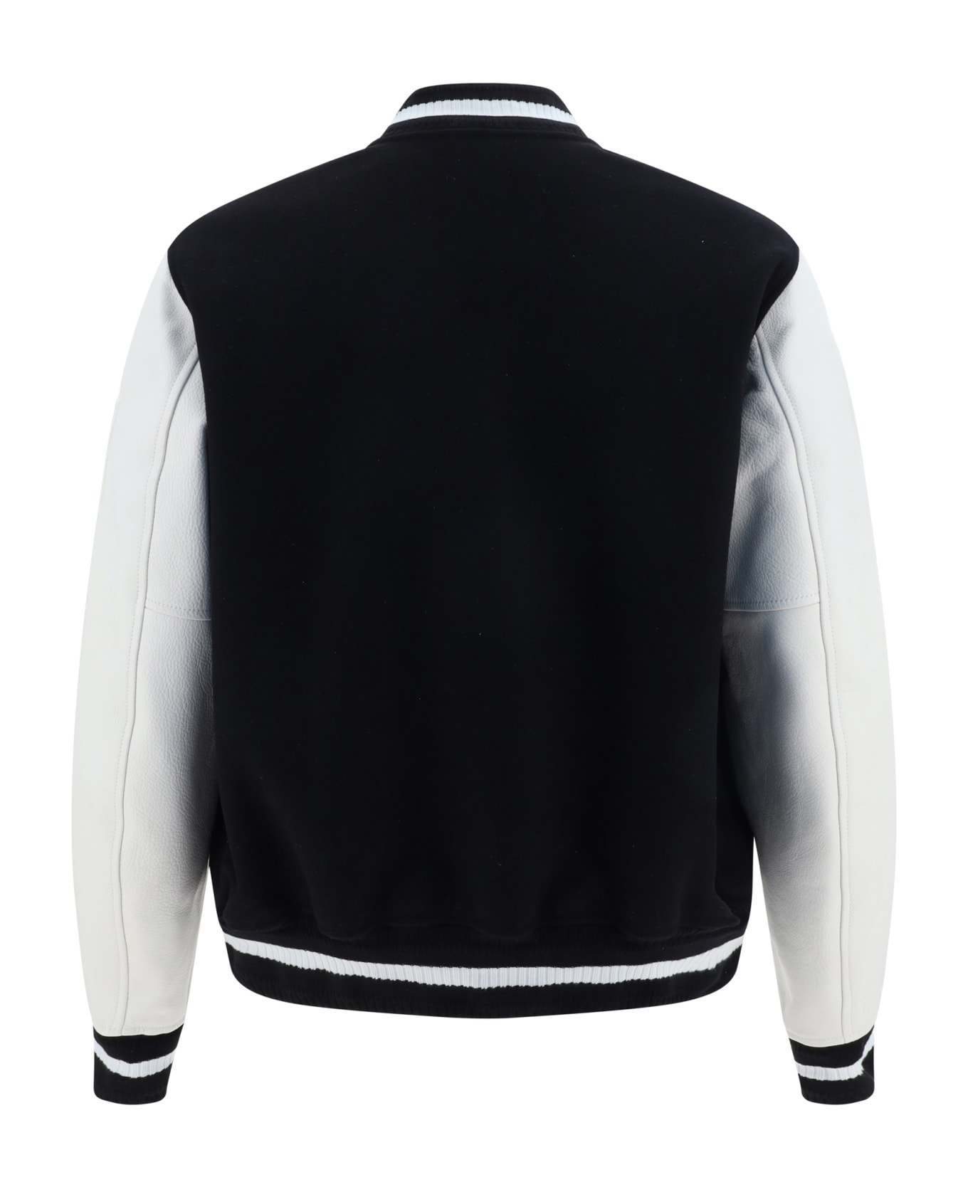 Givenchy Varsity Bomber Jacket - Black/white