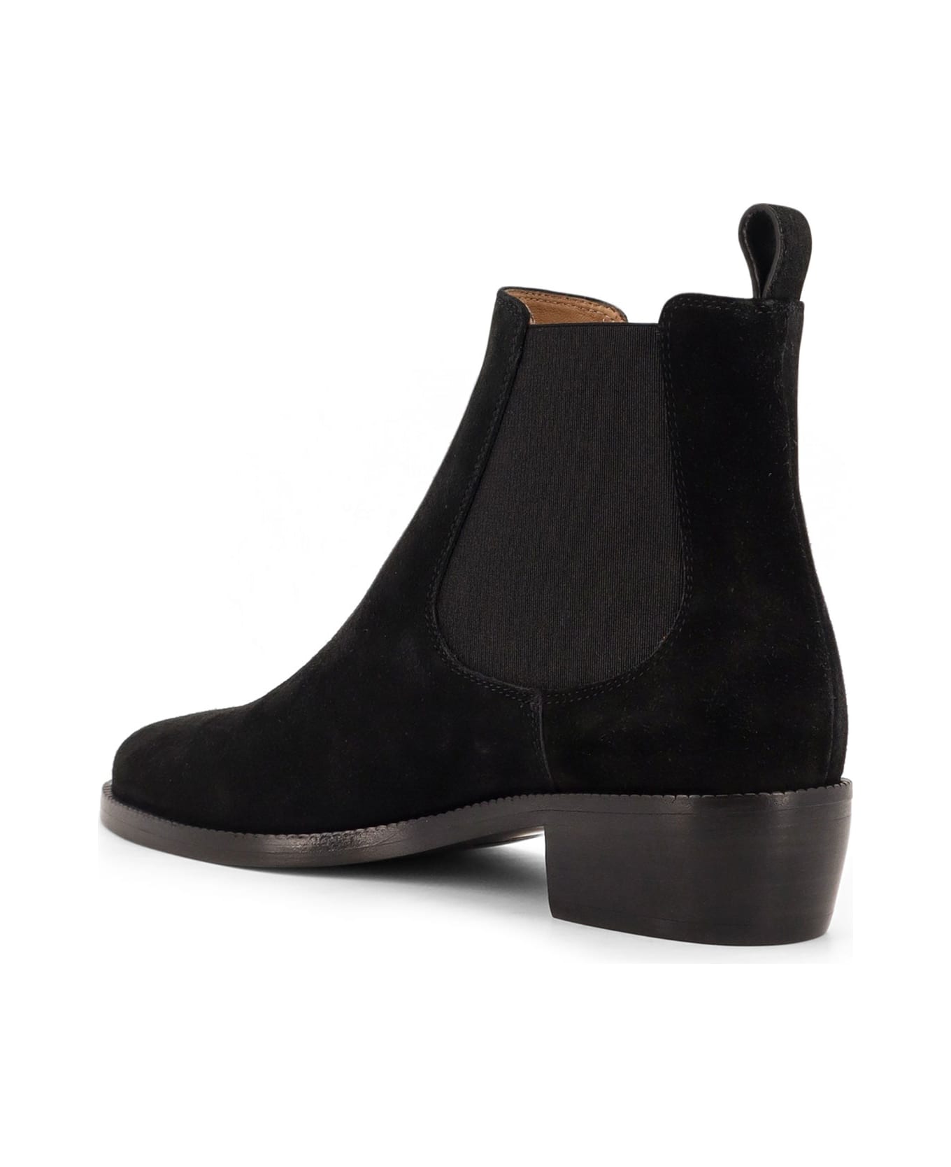 Ferragamo Chelsea Suede Ankle Boots - Black