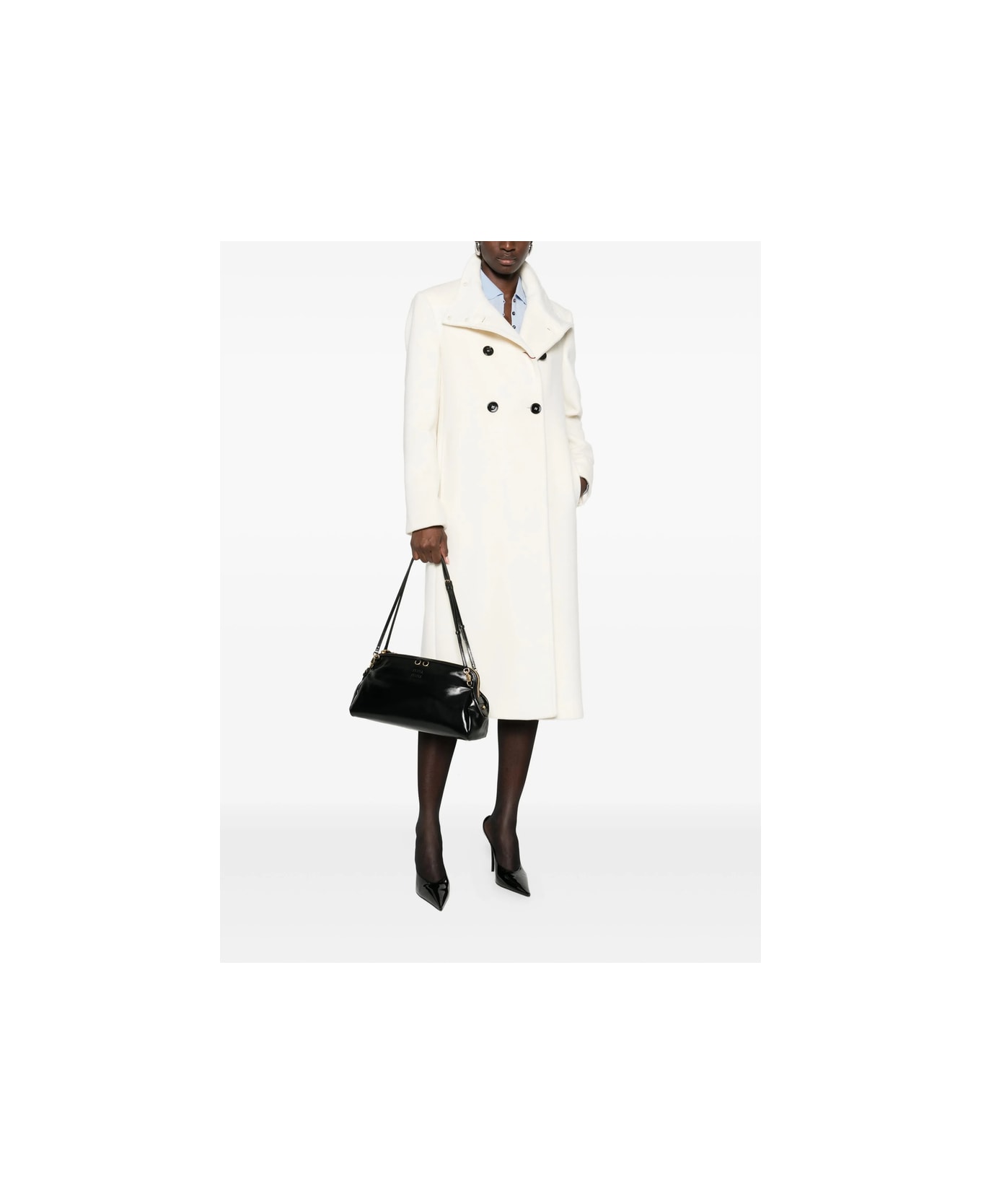 Max Mara Studio Coat - WHITE