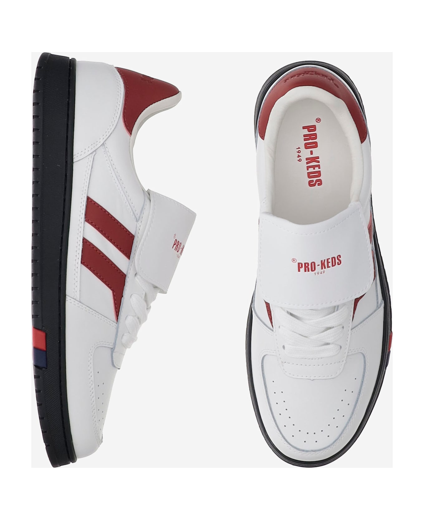 PRO-Keds Field King Leather Sneakers - White